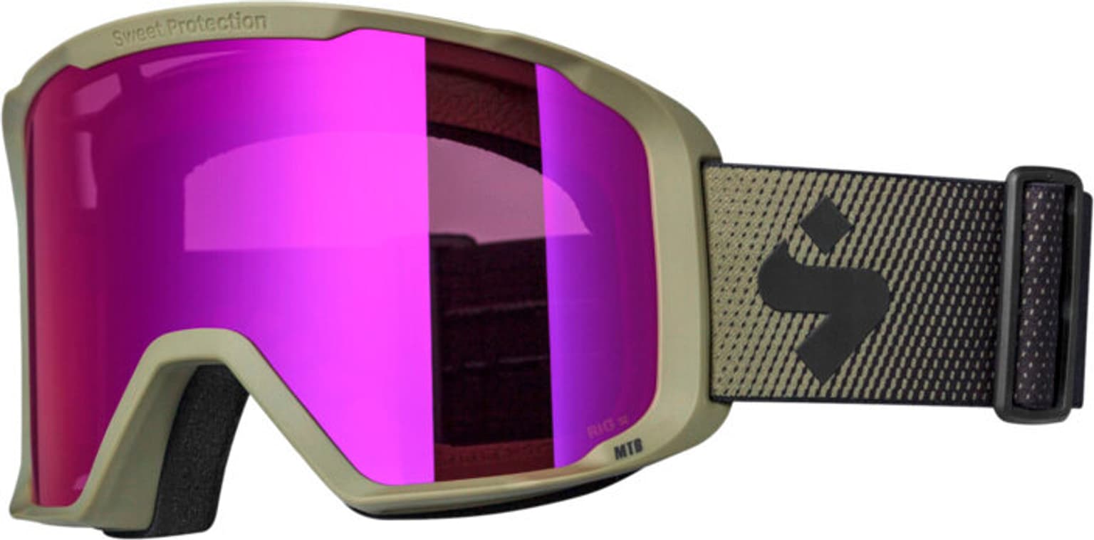 Sweet Protection Durden MTB RIG Reflect RIG Lunettes de sport kaki 3