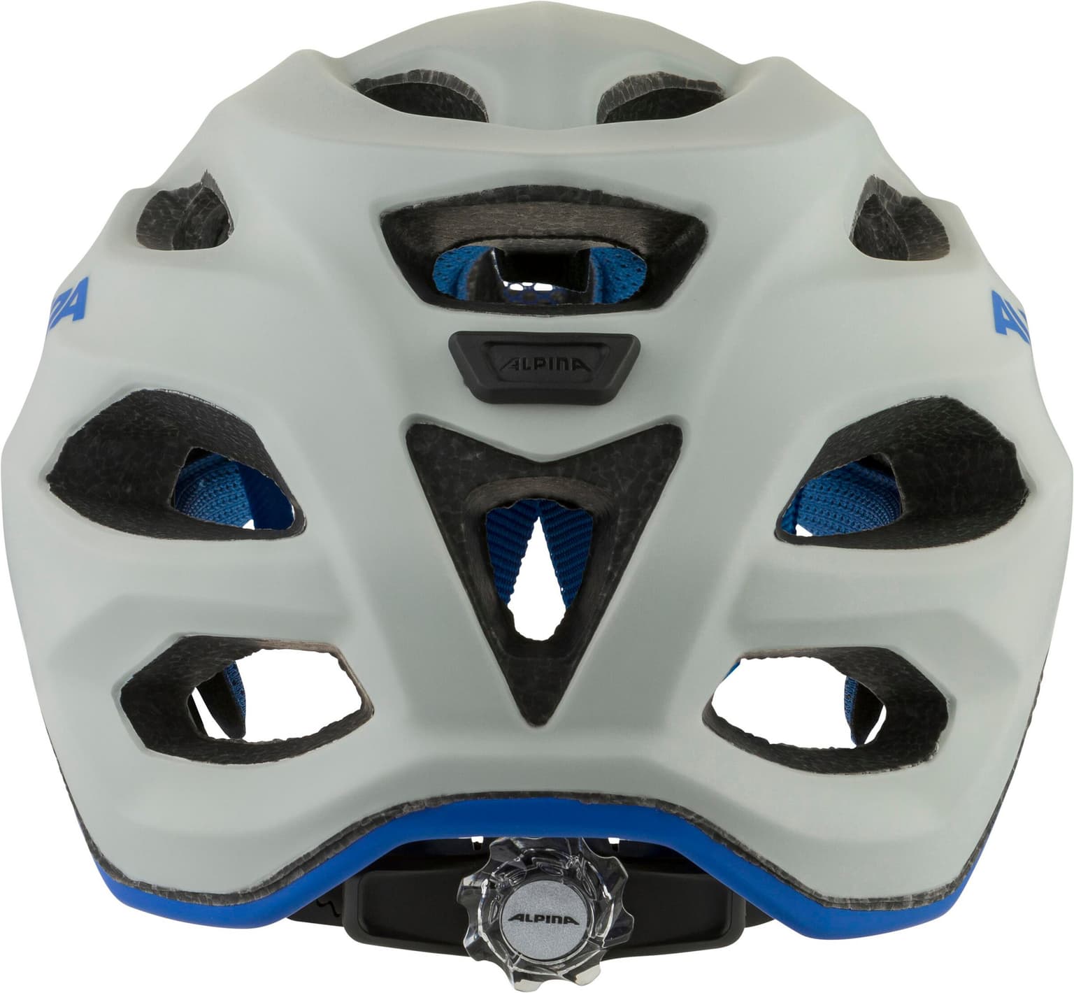 Alpina CARAPAX JR. Casco da bicicletta grigio chiaro 3