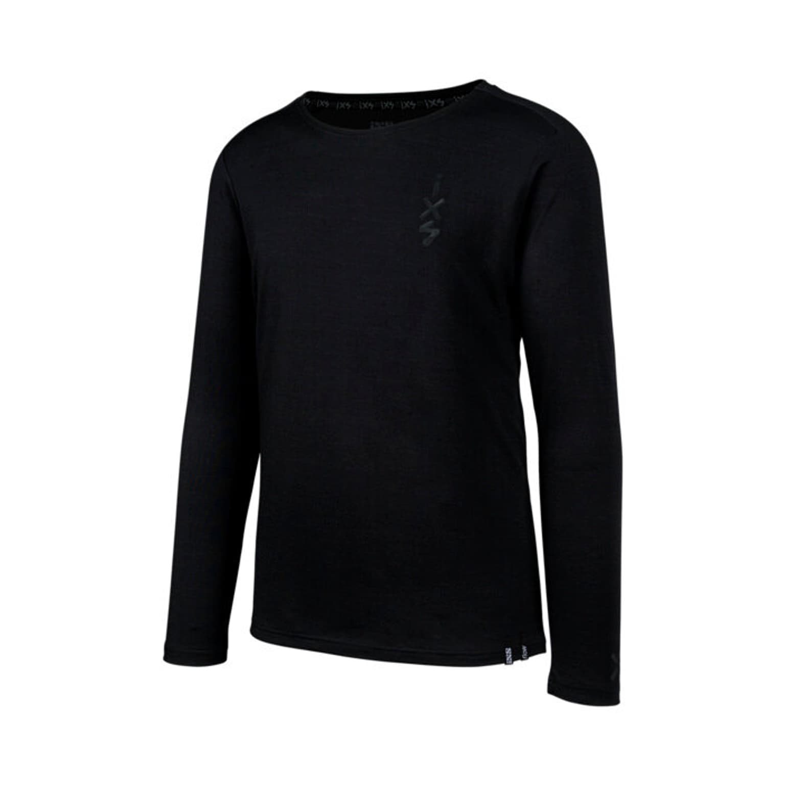 iXS iXS Flow Merino long sleeve jersey Langarmshirt schwarz 1