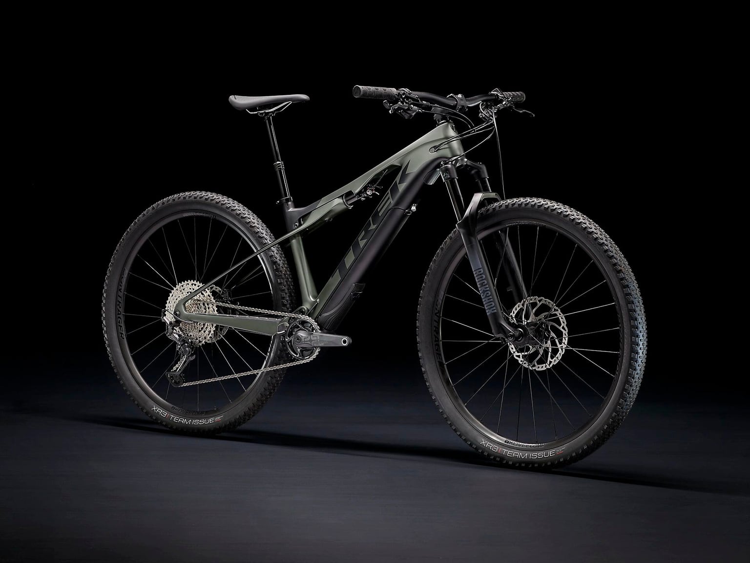 Trek Trek E-Caliber 9.6 29 Mountain bike elettrica (Fully) antracite 2