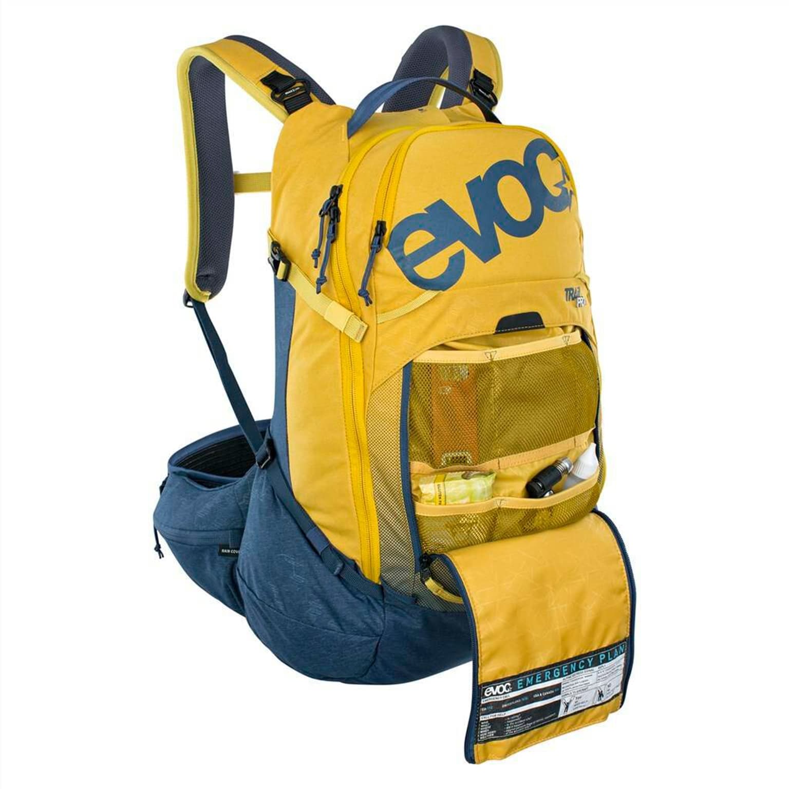 Evoc Evoc Trail Pro 26L Backpack Zaino con paraschiena giallo 3