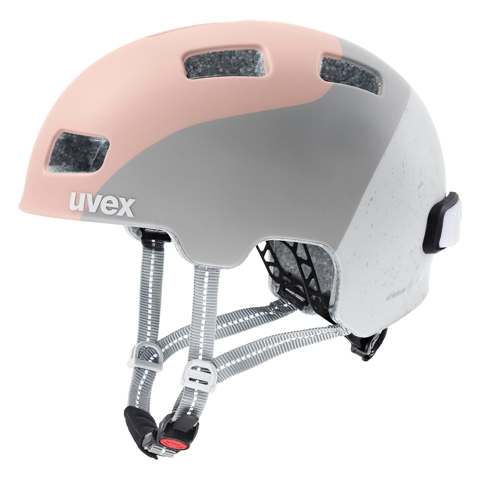 Uvex Uvex City 4 WE Casco da bicicletta rosa 1