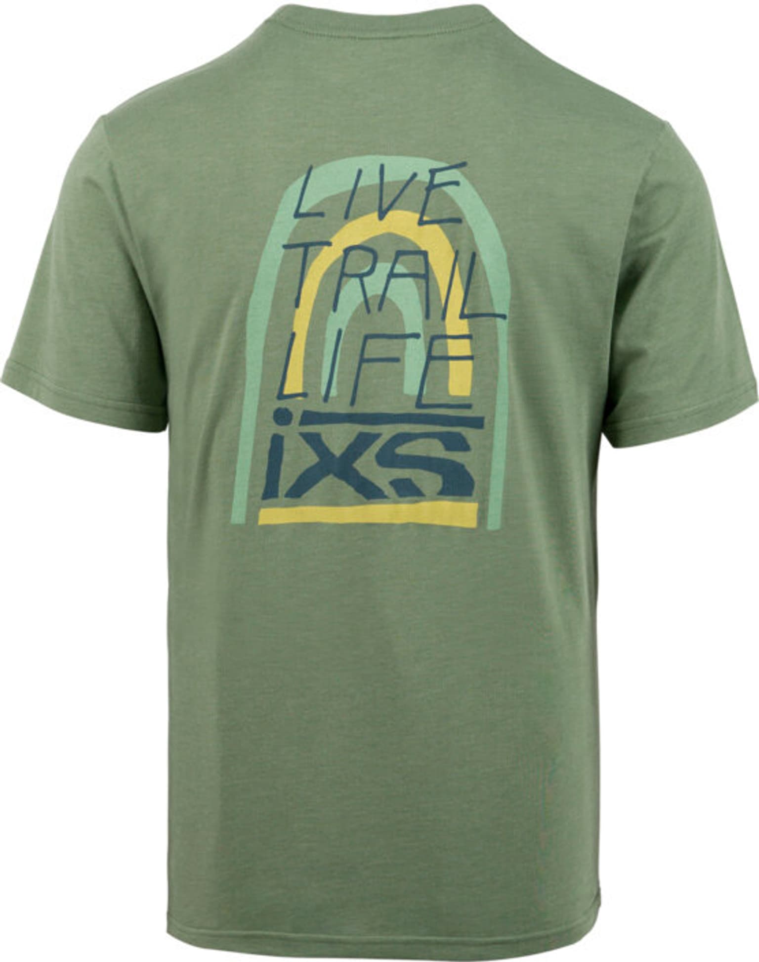 iXS Arch organic tee T-shirt smeraldo 4