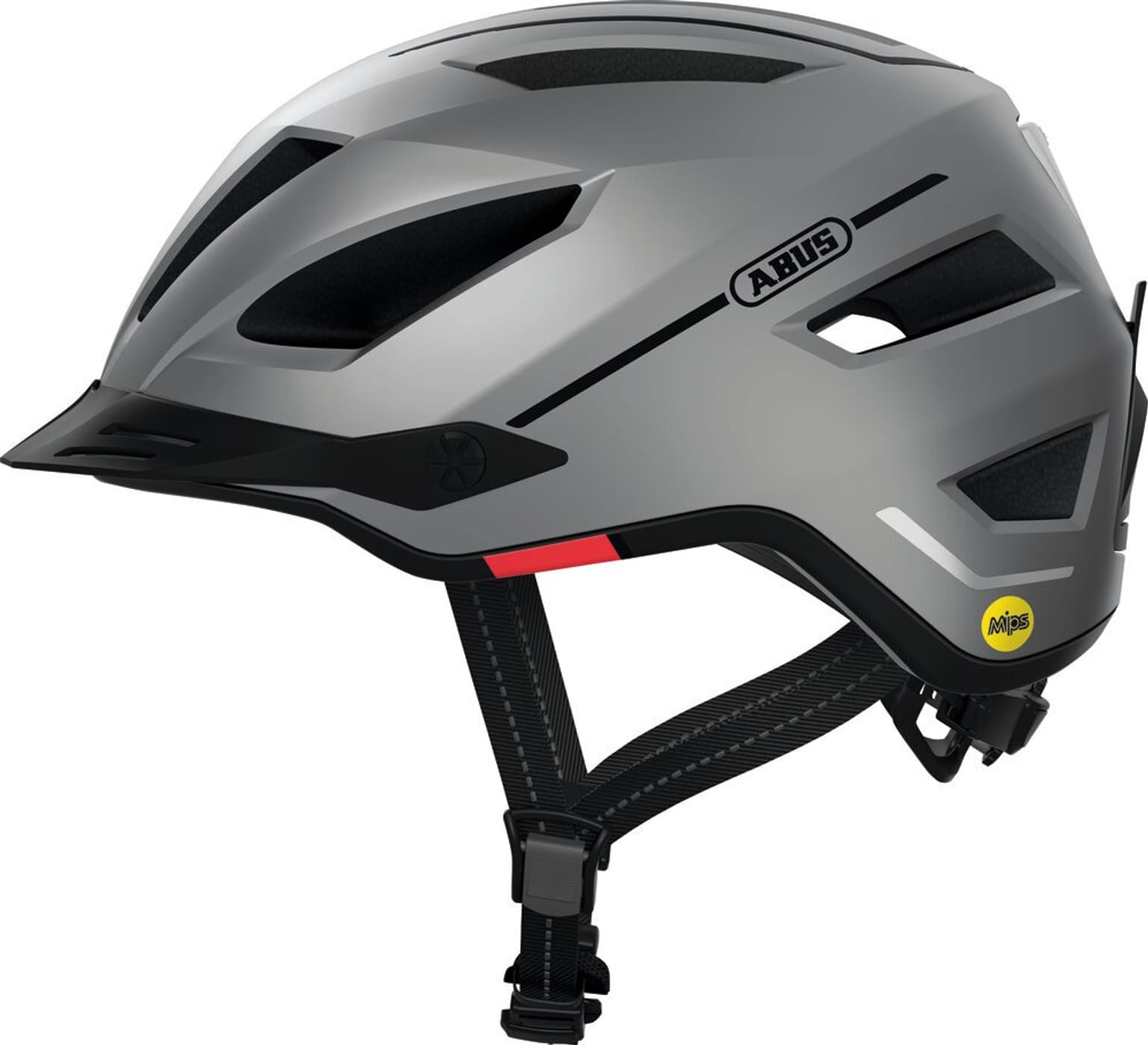 Abus Pedelec 2.0 MIPS Velohelm silberfarben 1