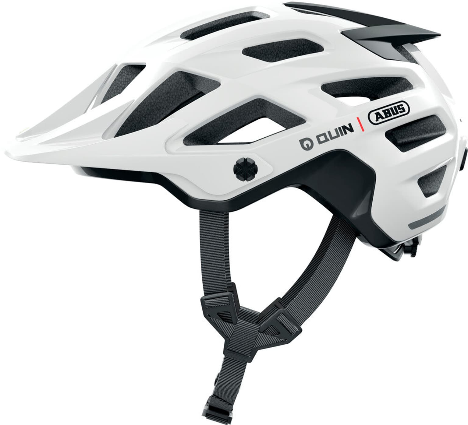 Abus Abus Moventor 2.0 QUIN Velohelm weiss 1