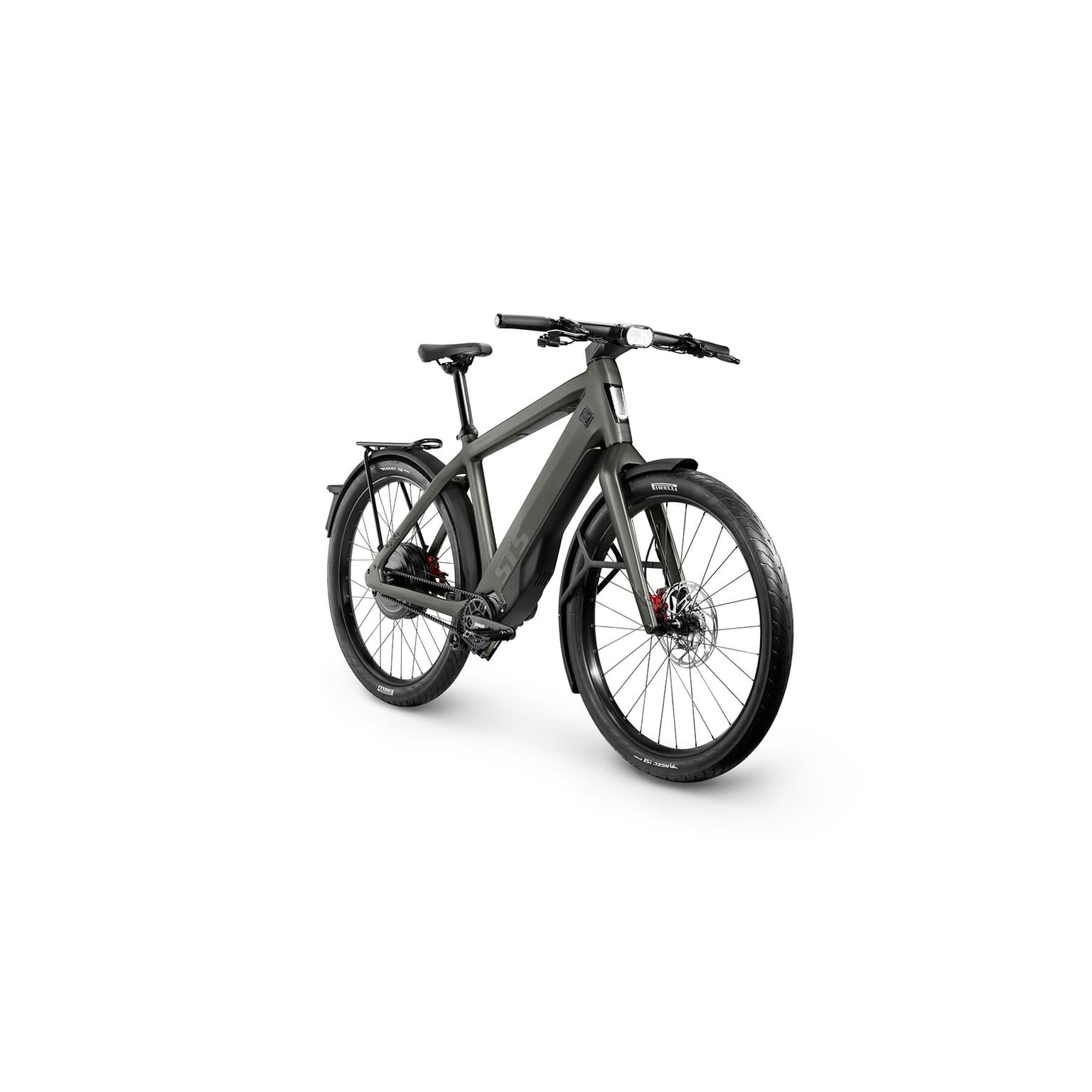 Stromer ST5 Pinion Sport Bicicletta elettrica 45km/h oliva 12