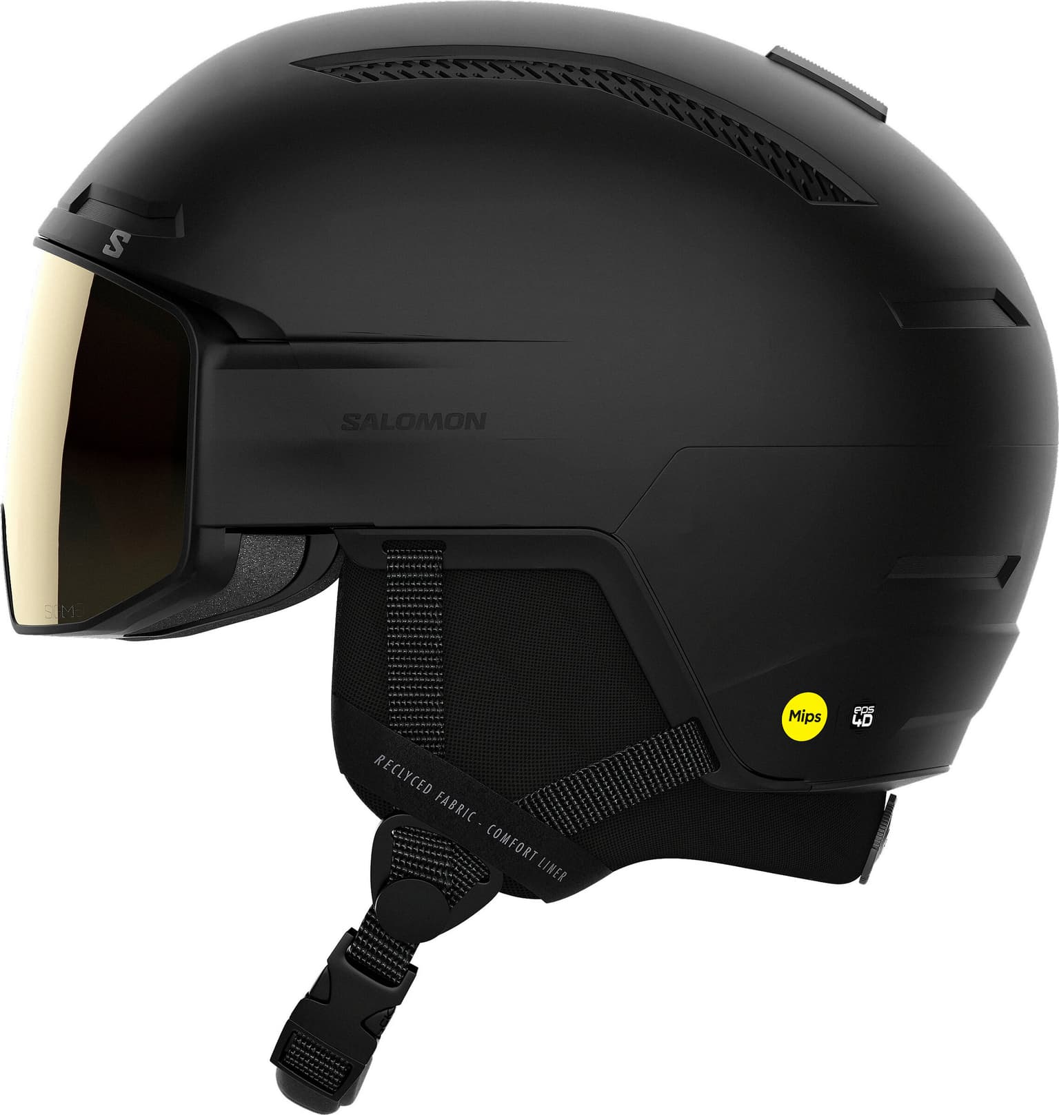 Salomon Driver Pro Sigma Visor Skihelm schwarz 1