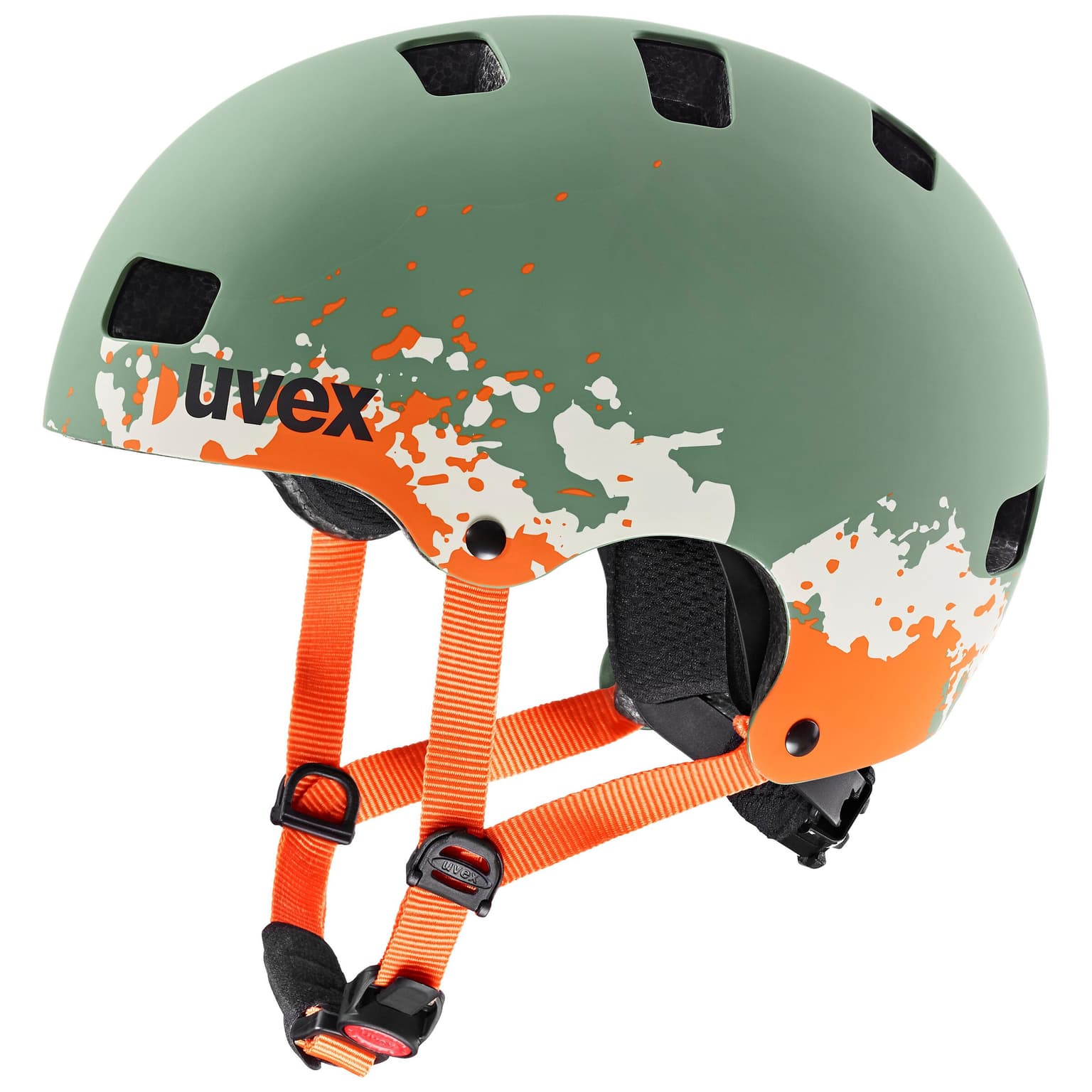 Uvex Kid 3 cc Casque de vélo vert mousse 1