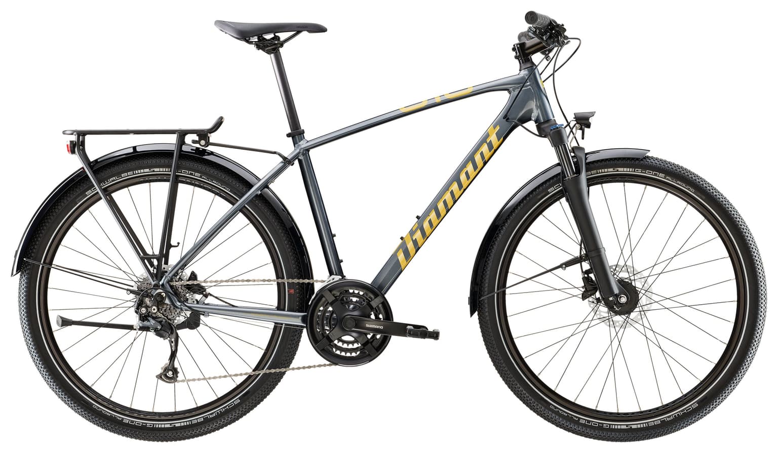 Diamant 018 Trekkingbike grau 1