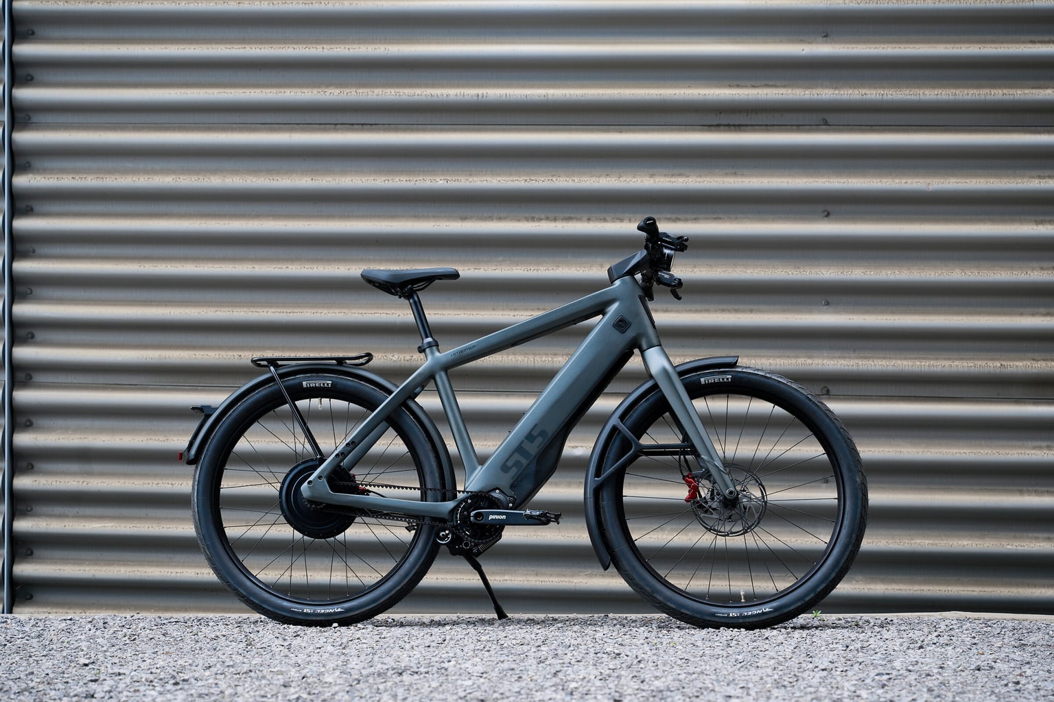 Stromer ST5 Pinion Sport Bicicletta elettrica 45km/h oliva 2