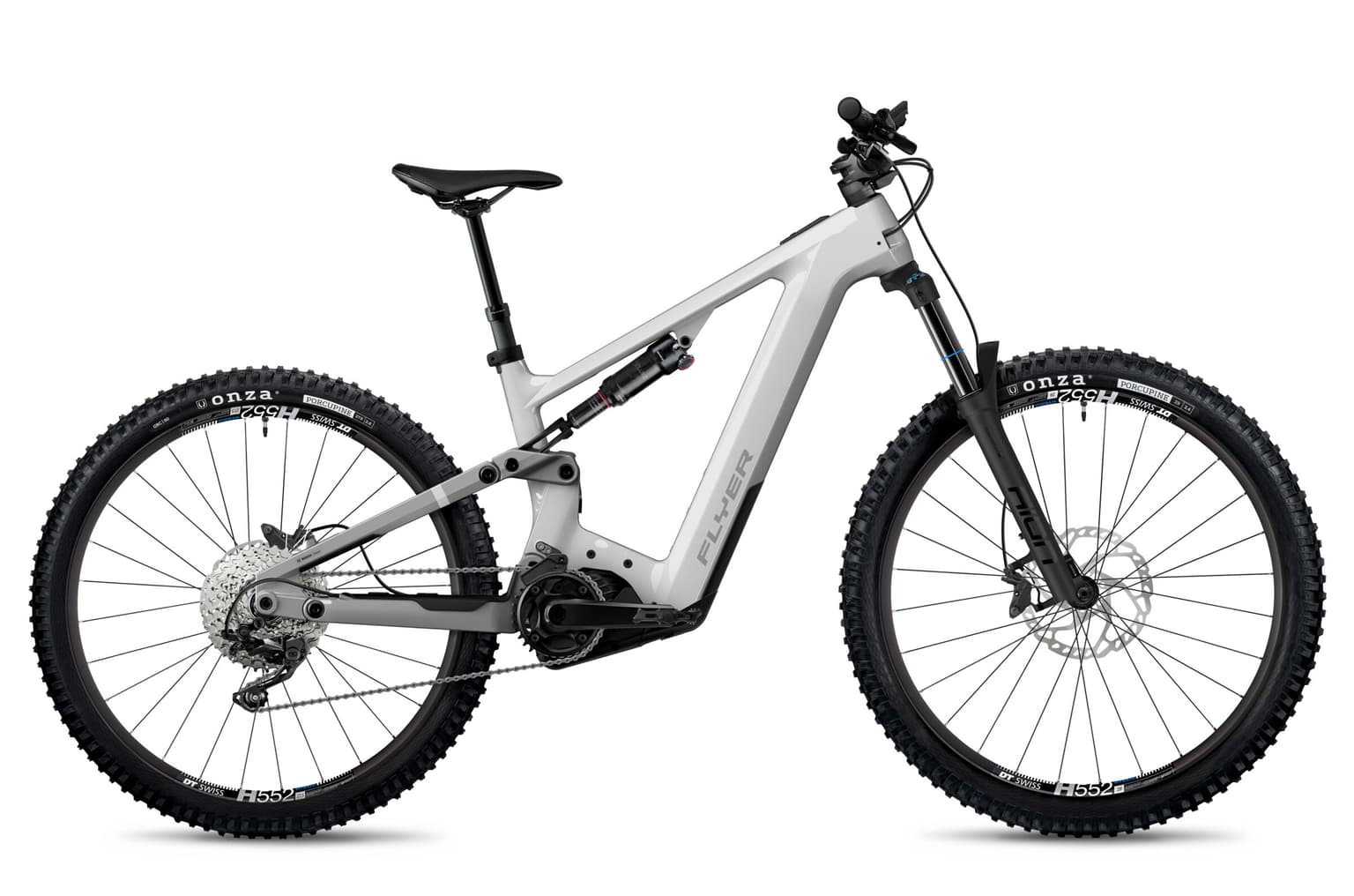 FLYER Uproc X 2.10 (Mullet) E-Mountainbike (Fully) weiss 1