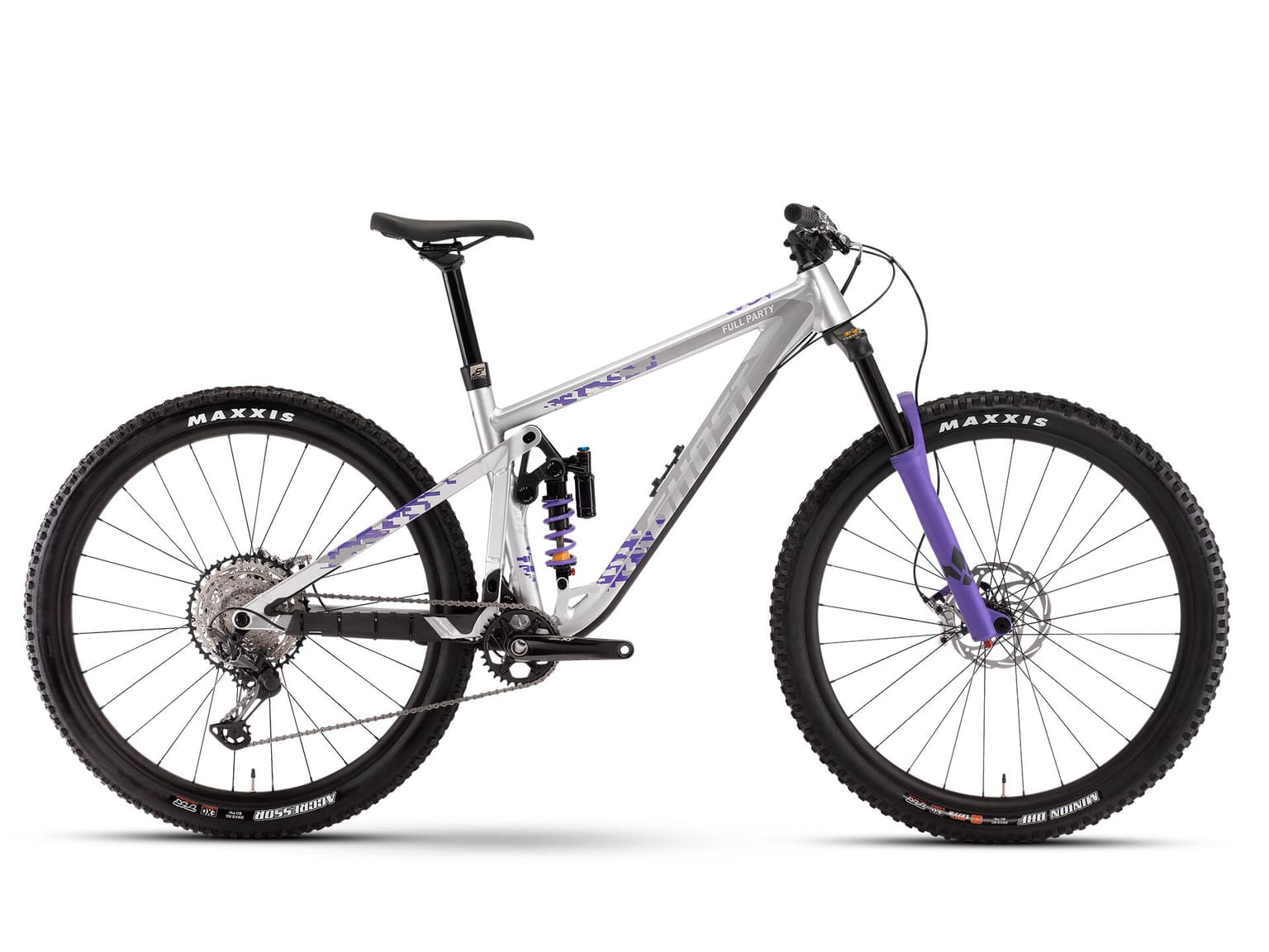 Ghost Ghost RIOT Trail AL/AL Full Party Mountain bike All Mountain (Fully) argento 1