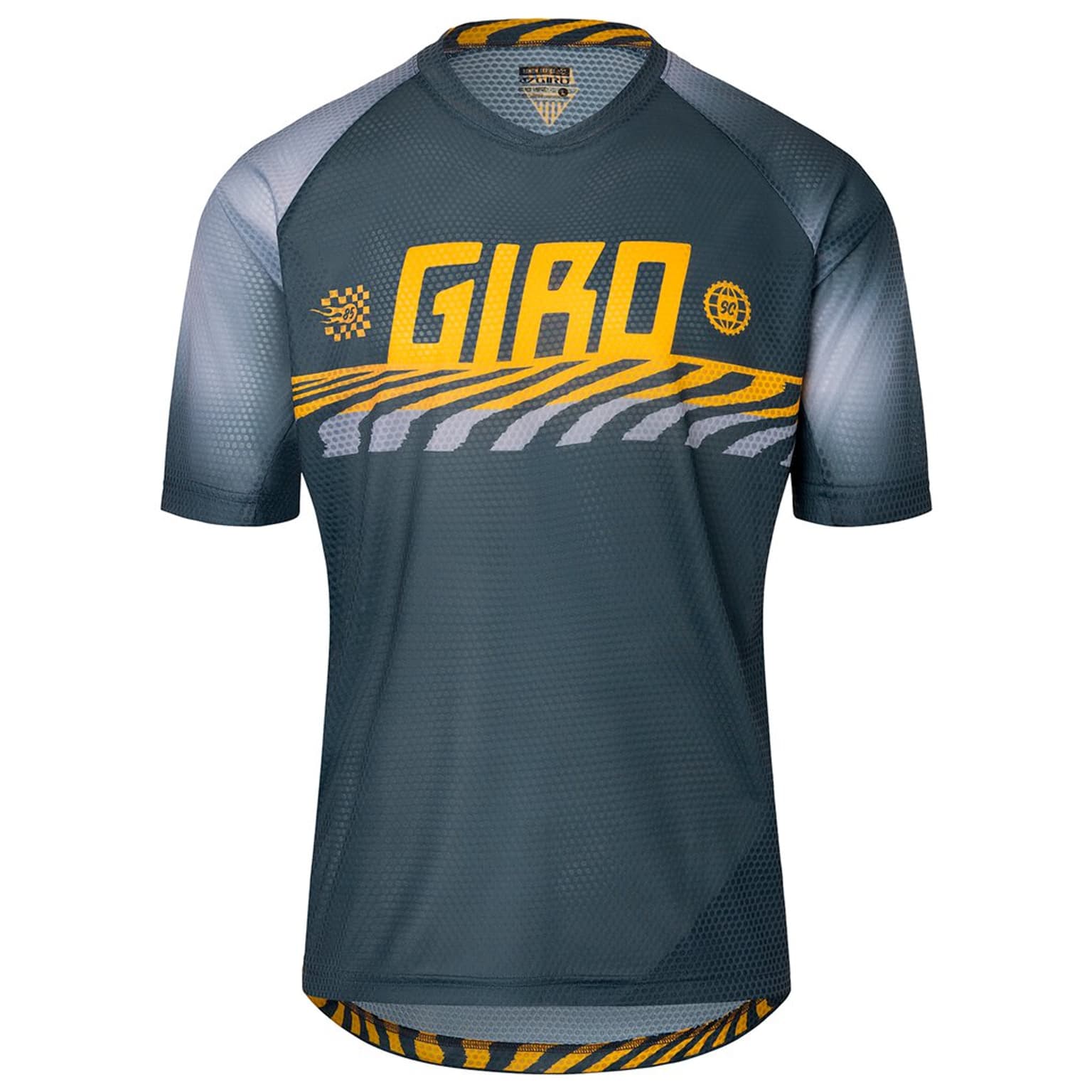 Giro Giro M Roust Jersey Bikeshirt grigio-scuro 1