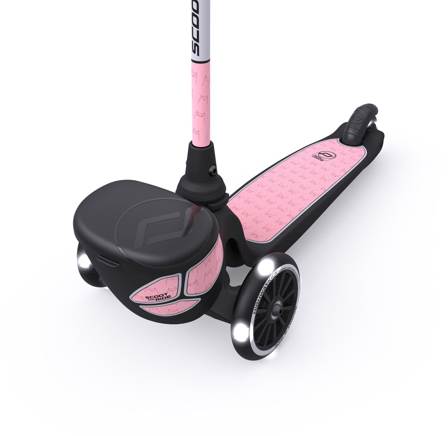Scoot and Ride Scoot and Ride Highwaykick 2 Lifestyle reflective Rose Trottinettes 5
