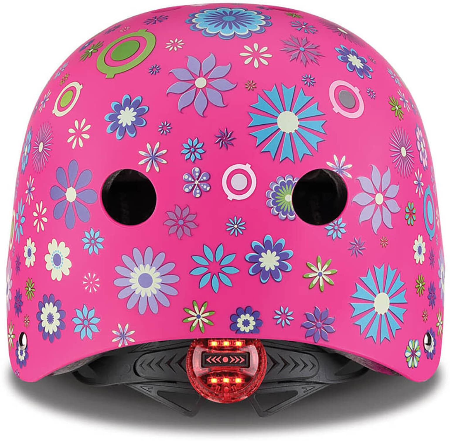 Globber Elite Lights Casque de patinage magenta 6