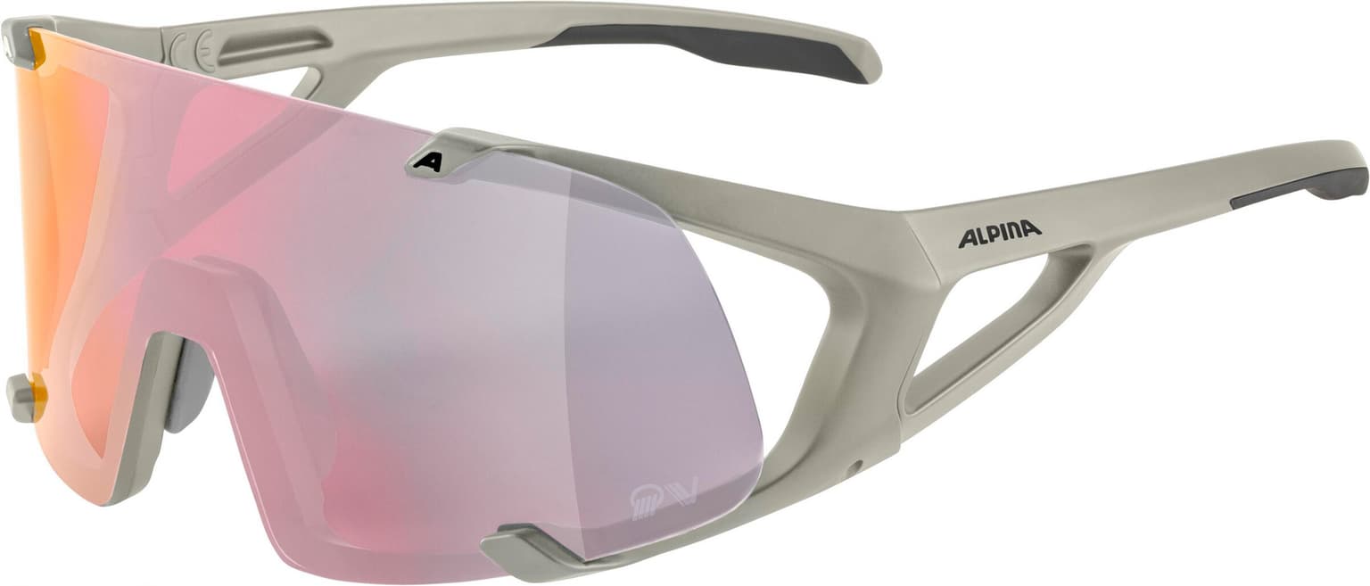 Alpina Alpina Hawkeye QV Sportbrille grau 1