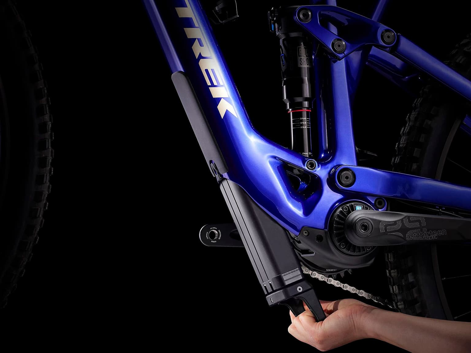Trek Trek Fuel EXe 9.5 29 E-Mountainbike (Fully) blau 10