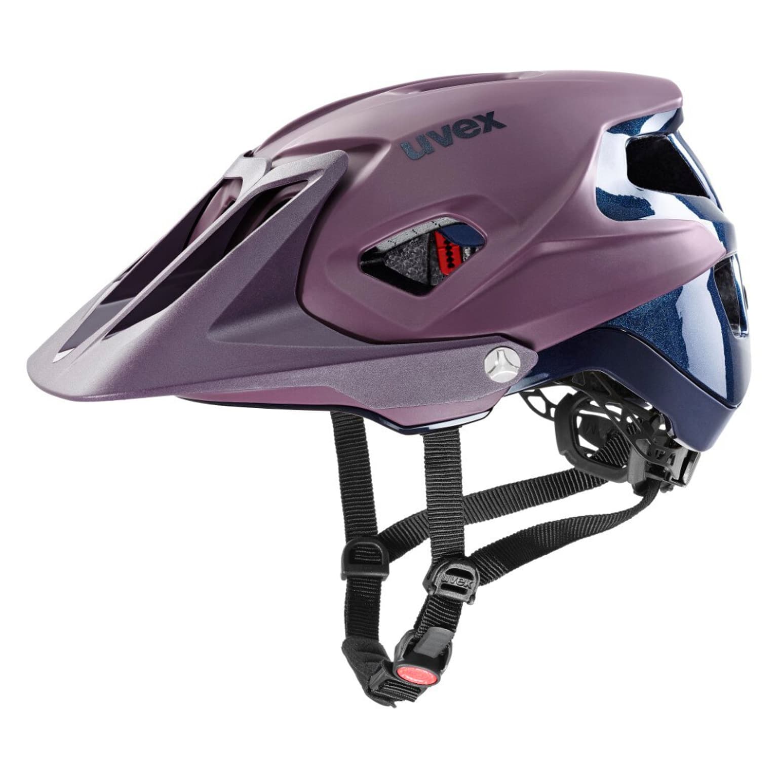 Uvex Quatro integrale Casque de vélo violet foncé 1