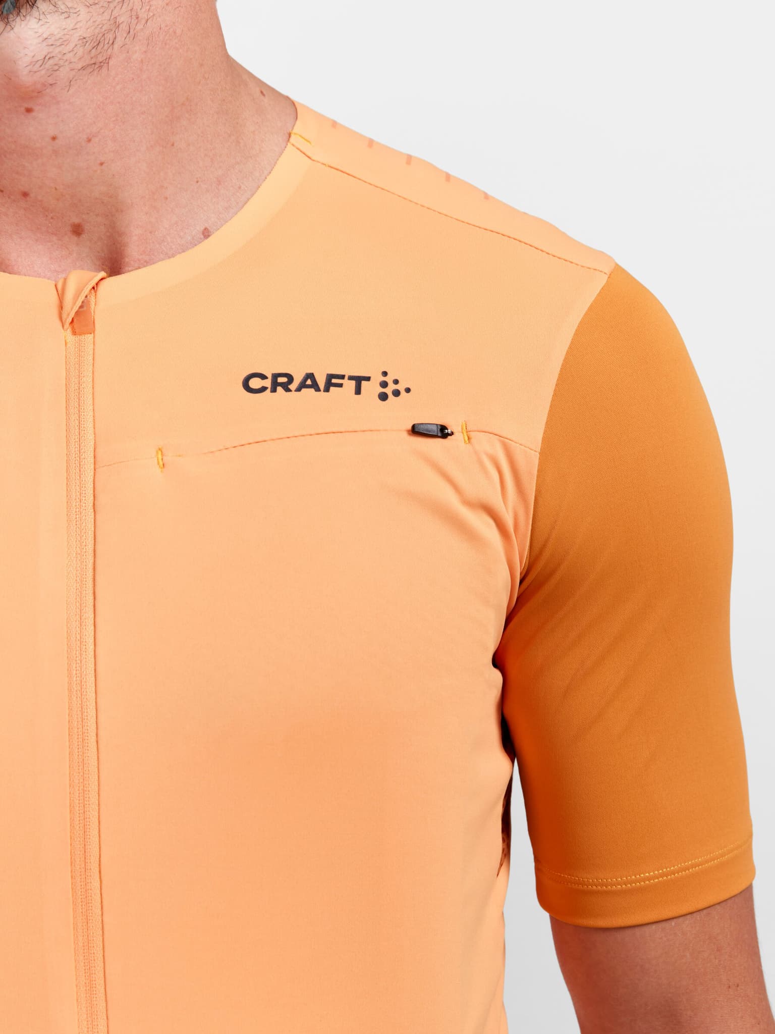 Craft Craft PRO GRAVEL SS JERSEY Bikeshirt arancio-chiaro 4