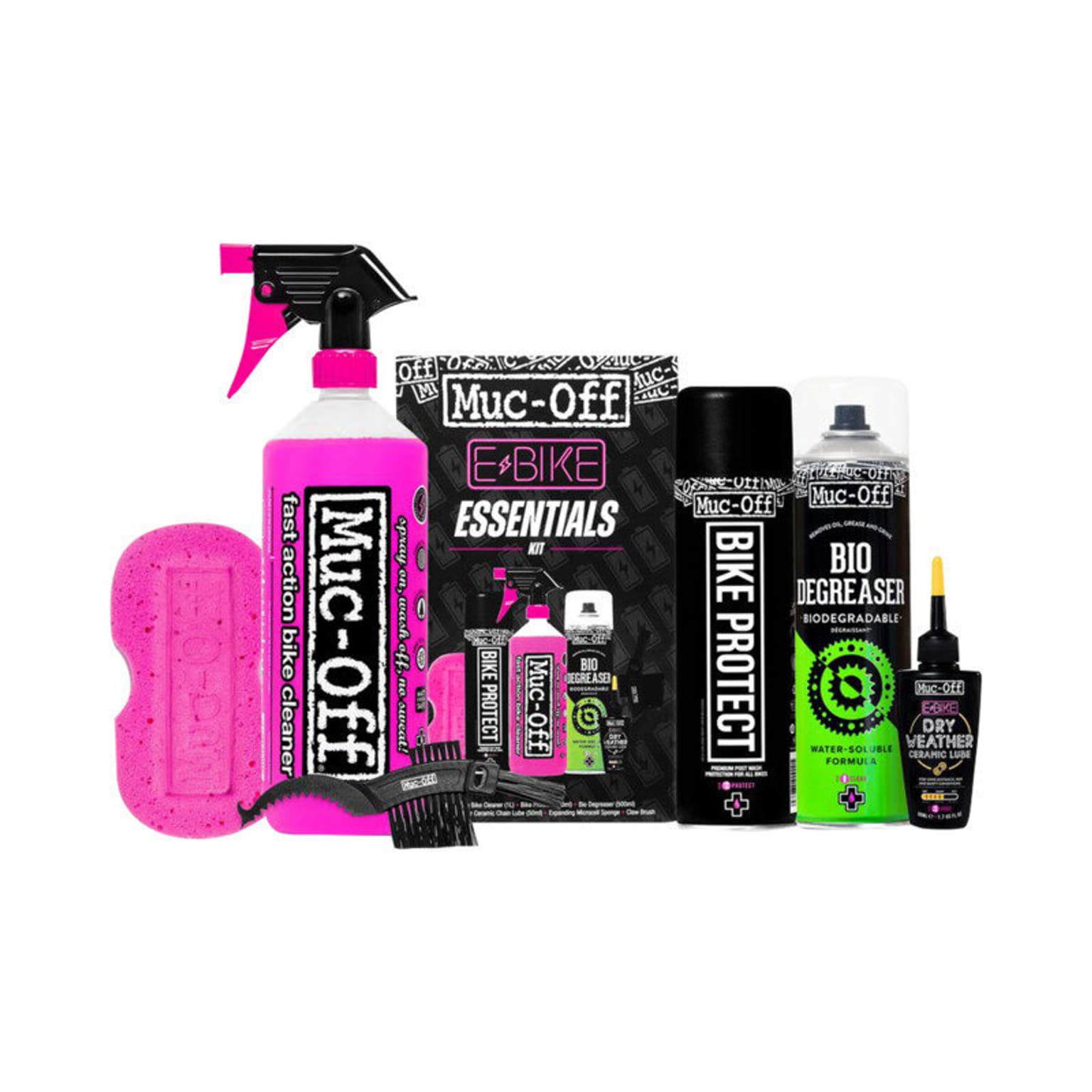 MucOff MucOff eBike Essentials Clean Protect & Lube Kit Reinigungsmittel 1
