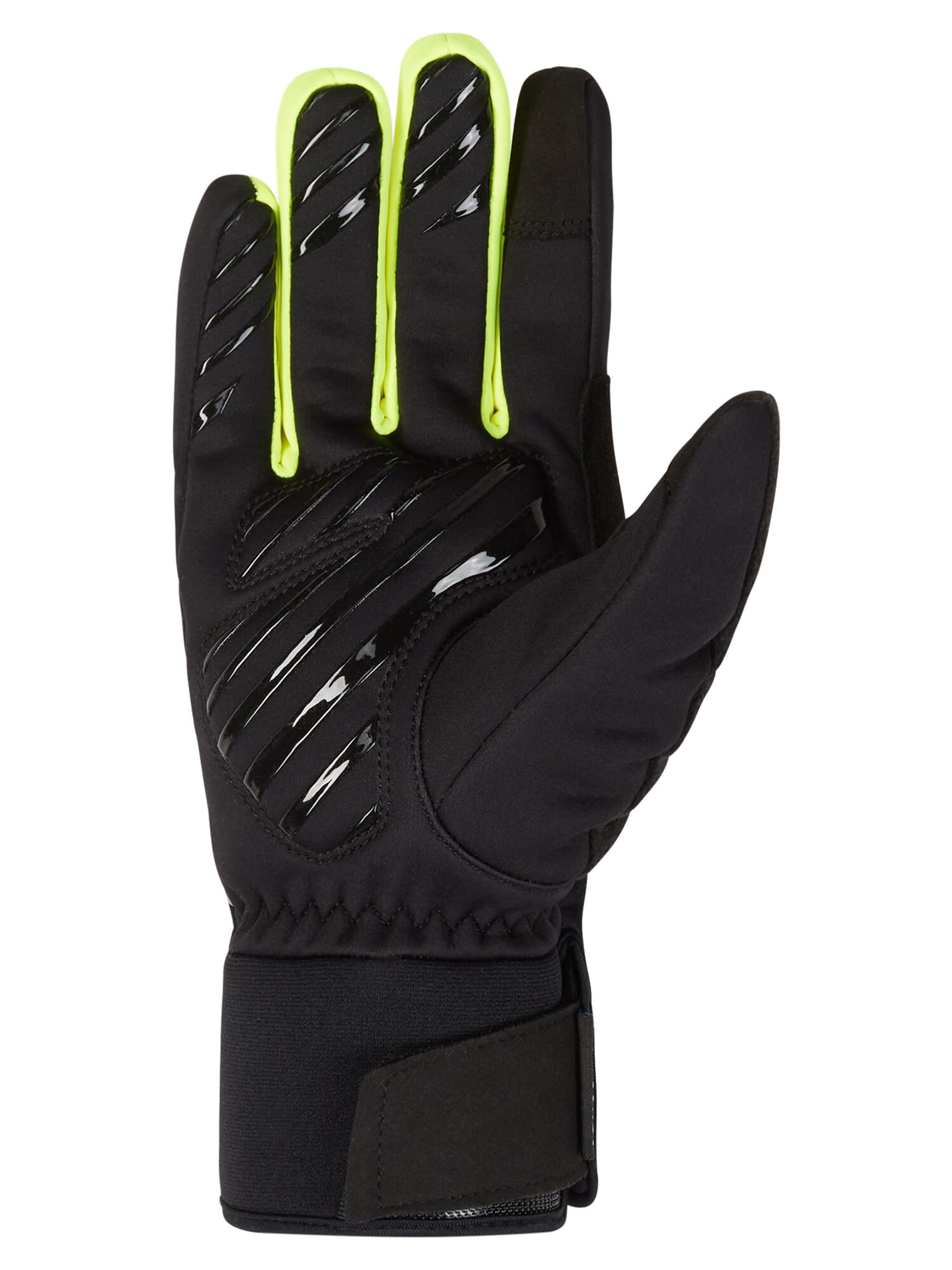 Ziener DILIP AS(R) TOUCH Guanti da bici giallo neon 2