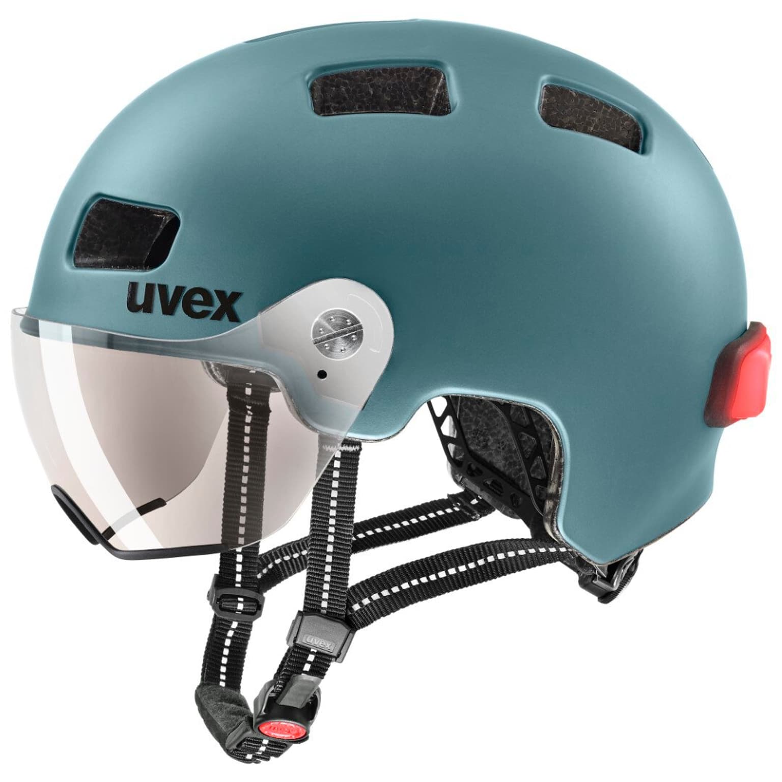 Uvex Uvex Rush visor Casco da bicicletta petrolio 2