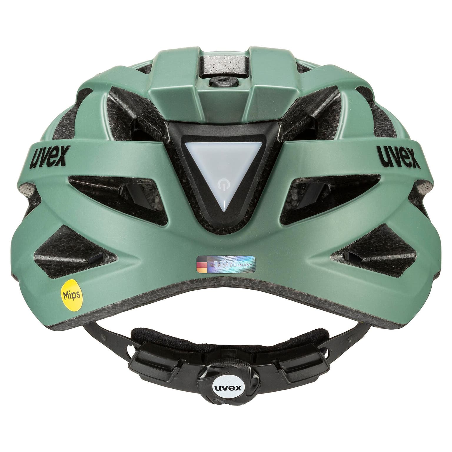 Uvex city i-vo MIPS Casco da bicicletta verde muschio 5