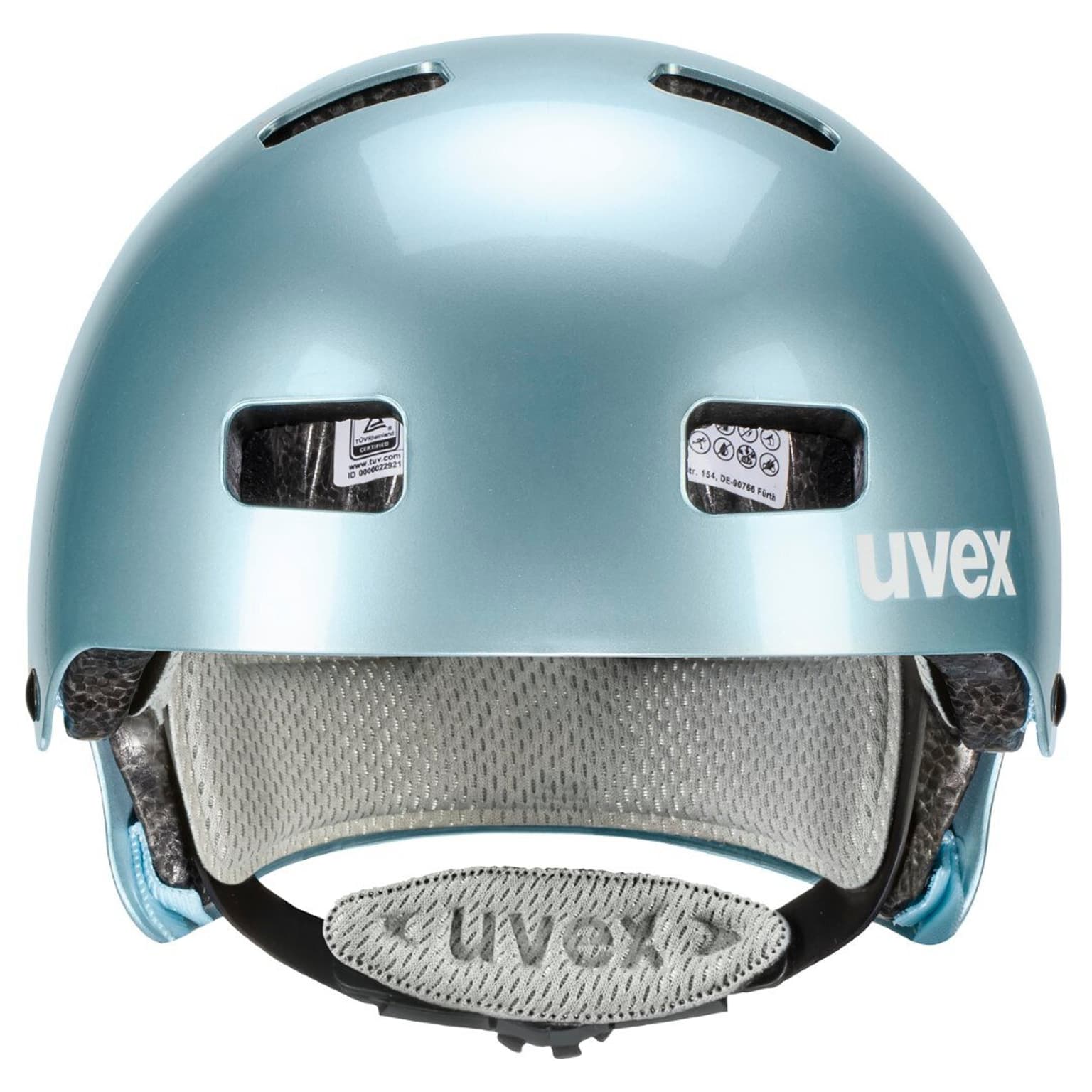 Uvex Uvex Kid 3 Casco da bicicletta blu-ghiaccio 4