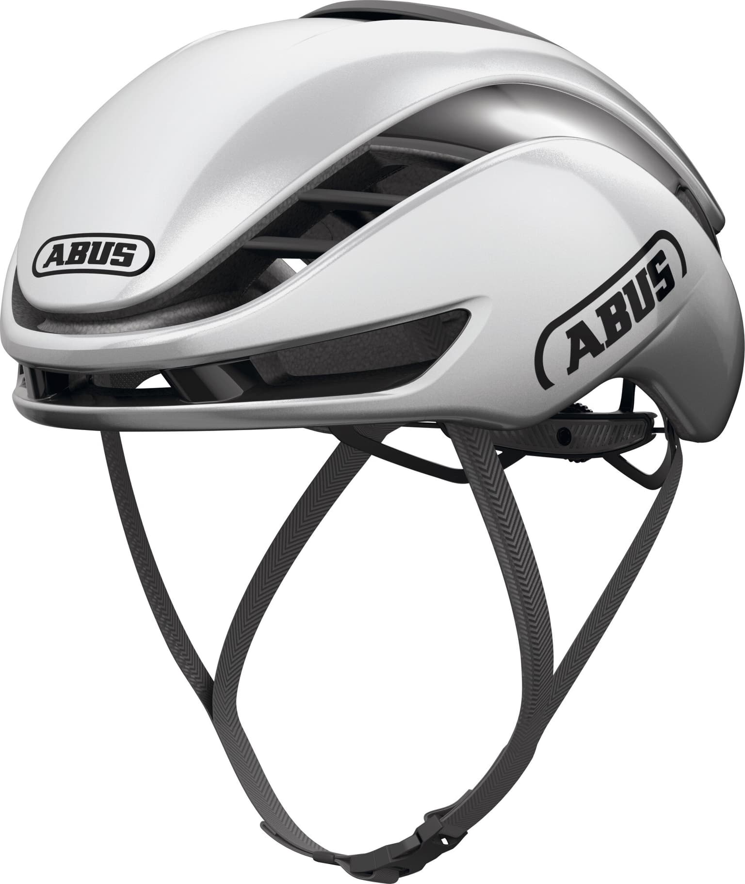 Abus GameChanger 2.0 Velohelm silberfarben 1