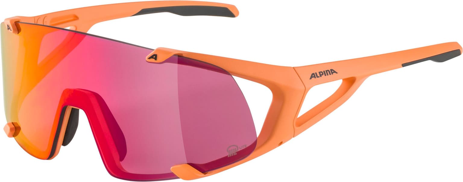 Alpina Alpina Hawkeye S Q-Lite Sportbrille rot 1