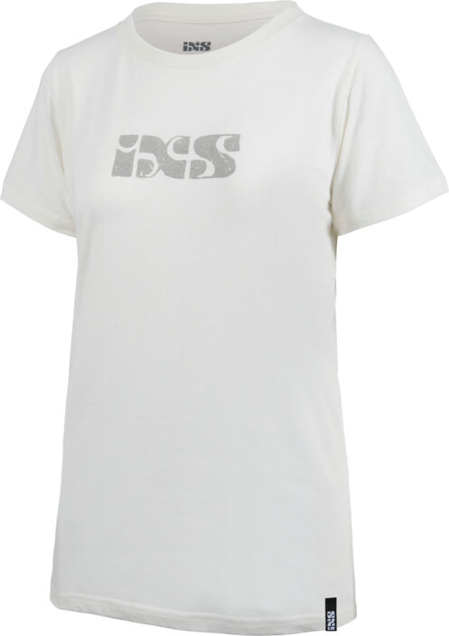 iXS iXS Women's Brand organic 2.0 tee T-shirt bianco-grezzo 1