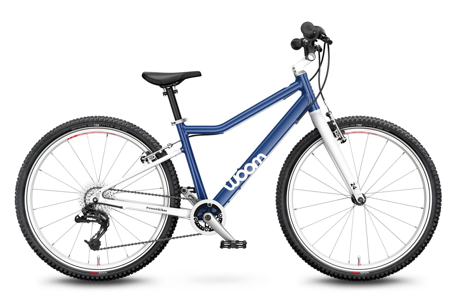 woom woom 5 24 Bicicletta per bambini blu scuro 1