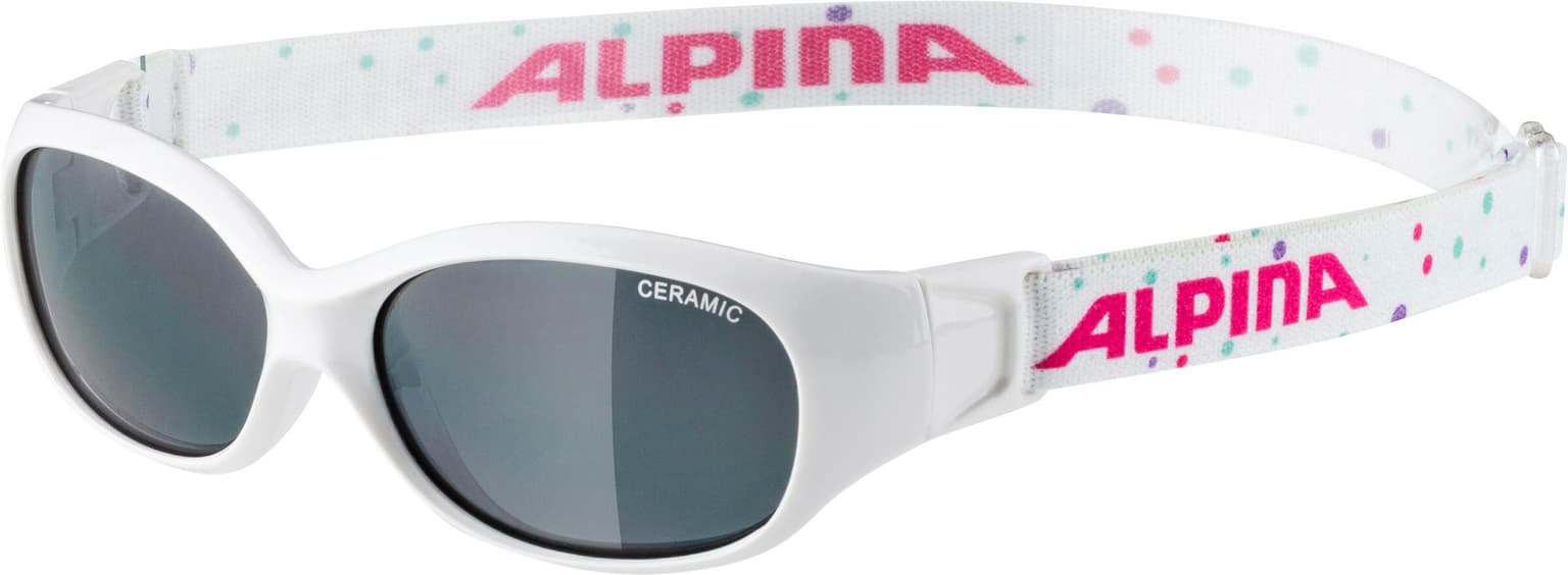Alpina Alpina Sports Flexxy Kids Sportbrille bianco 1