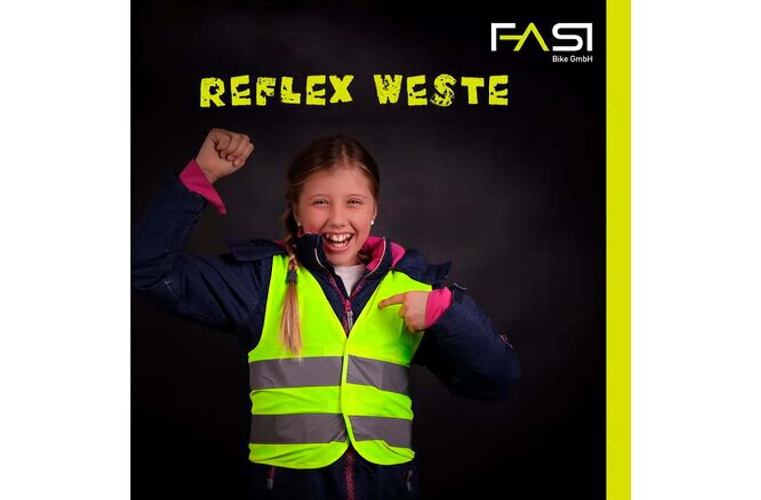 FASI FASI FASI Reflexweste Kiddy Reflektor 2