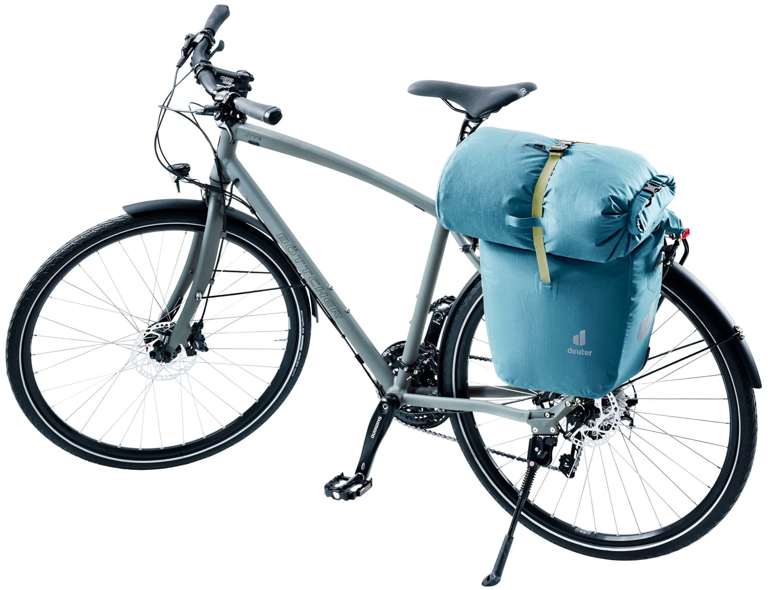 Deuter Deuter Weybridge 20+5 Borsa per bicicletta blu 3