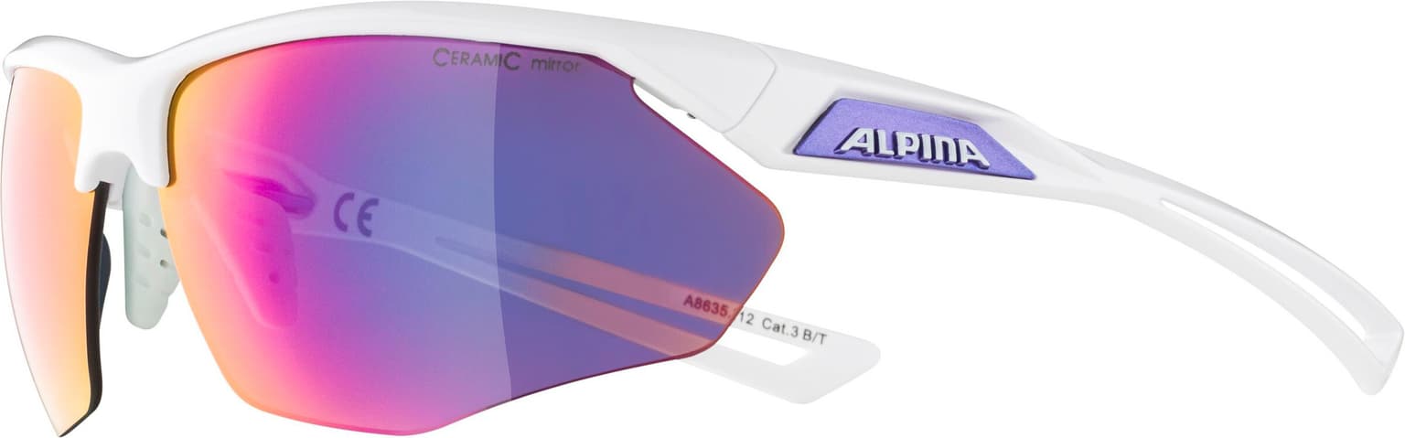 Alpina Alpina Nylos HR Sportbrille bianco 3