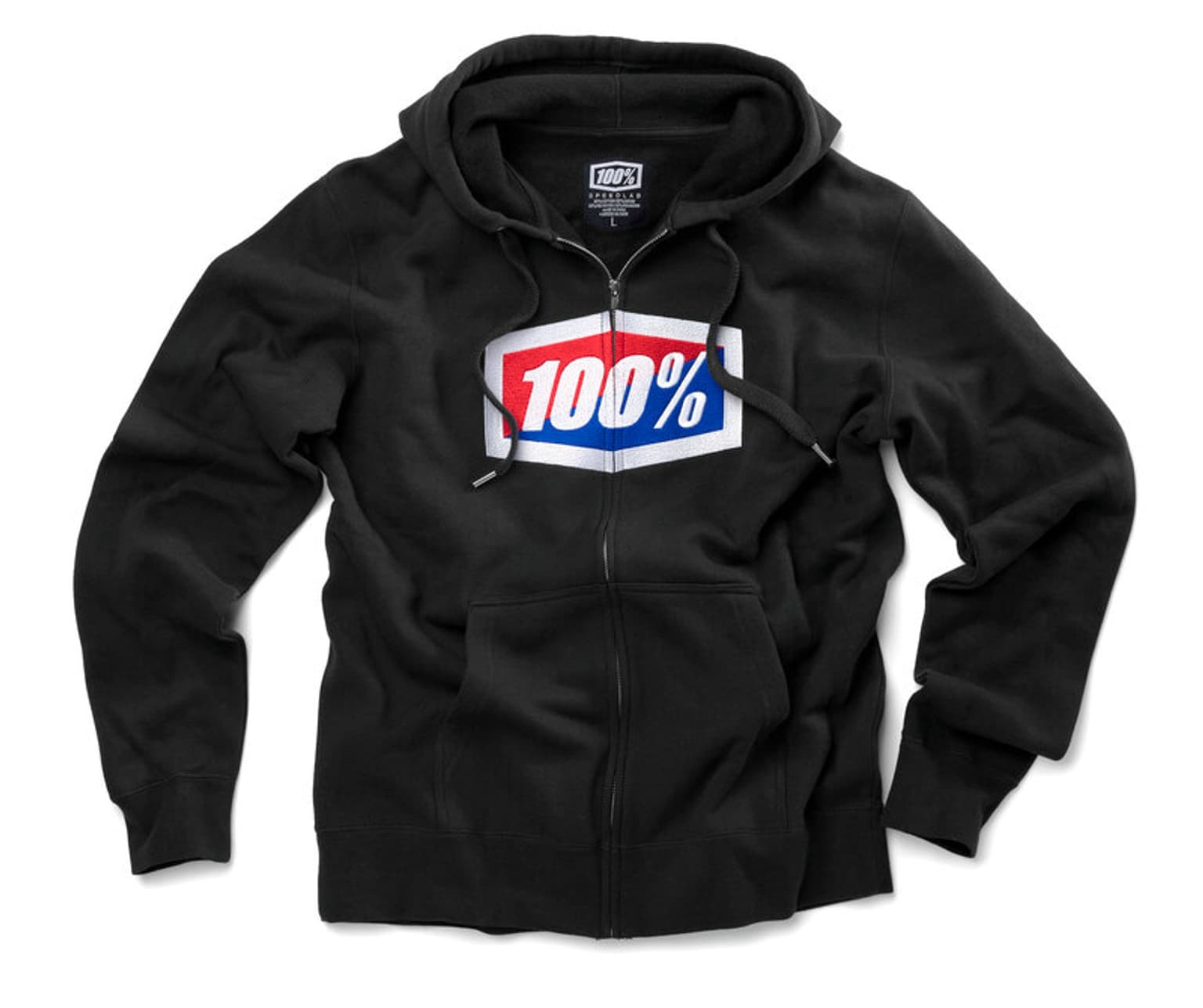 100% 100% Official Hoodie nero 1