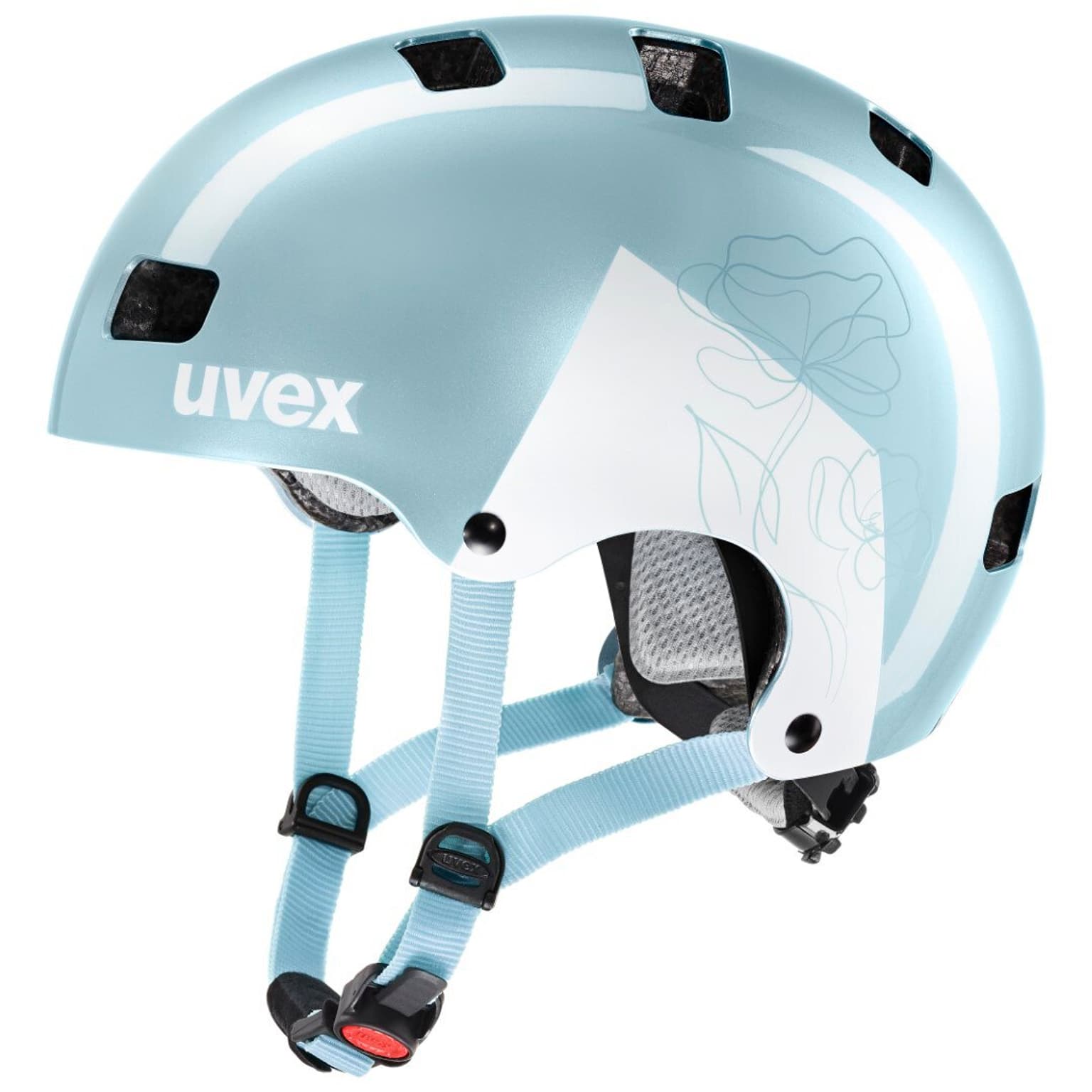 Uvex Uvex Kid 3 Velohelm blu-ghiaccio 1