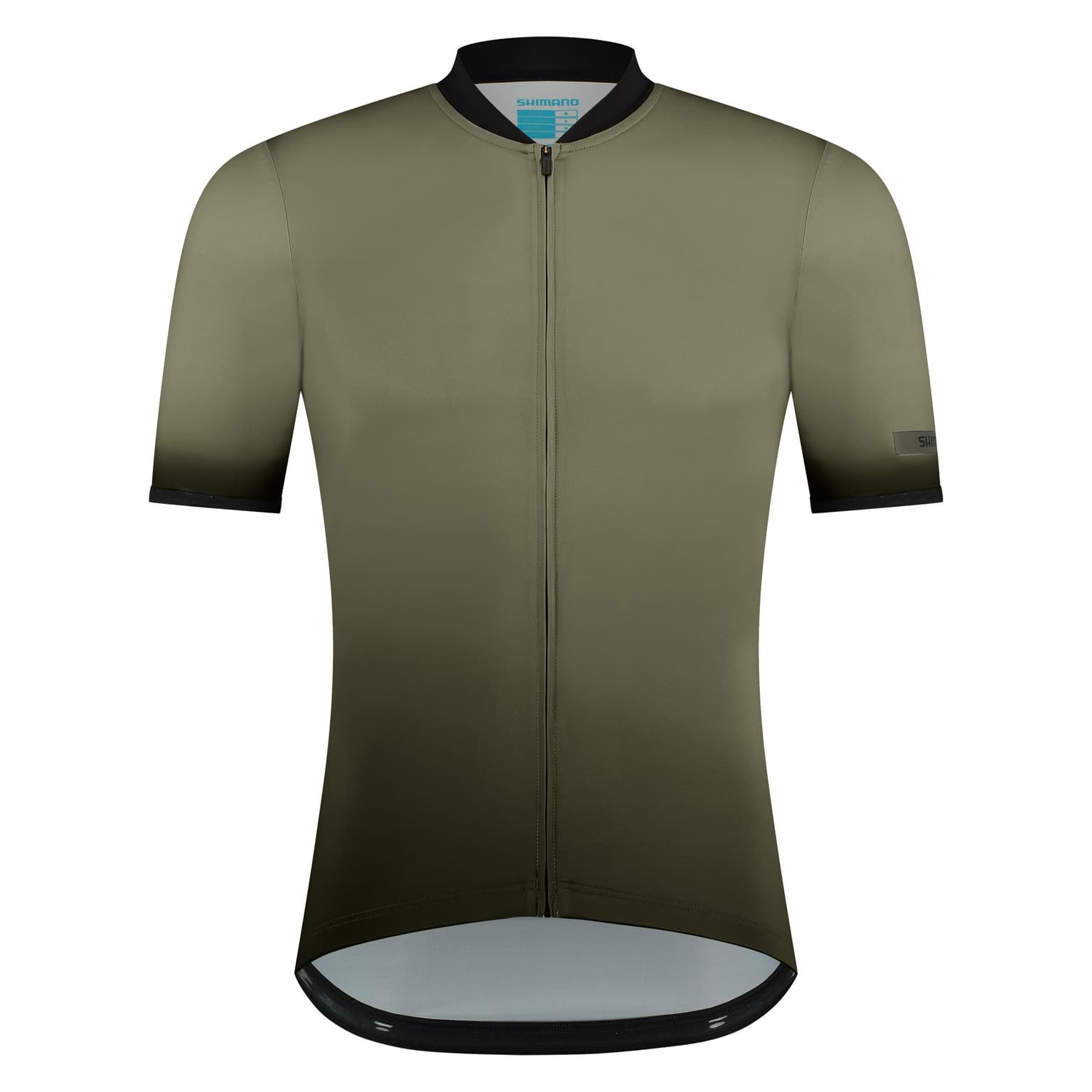 Shimano Maglia a maniche corte da uomo Evolve Avventura Shimano Maglietta da bici oliva 1