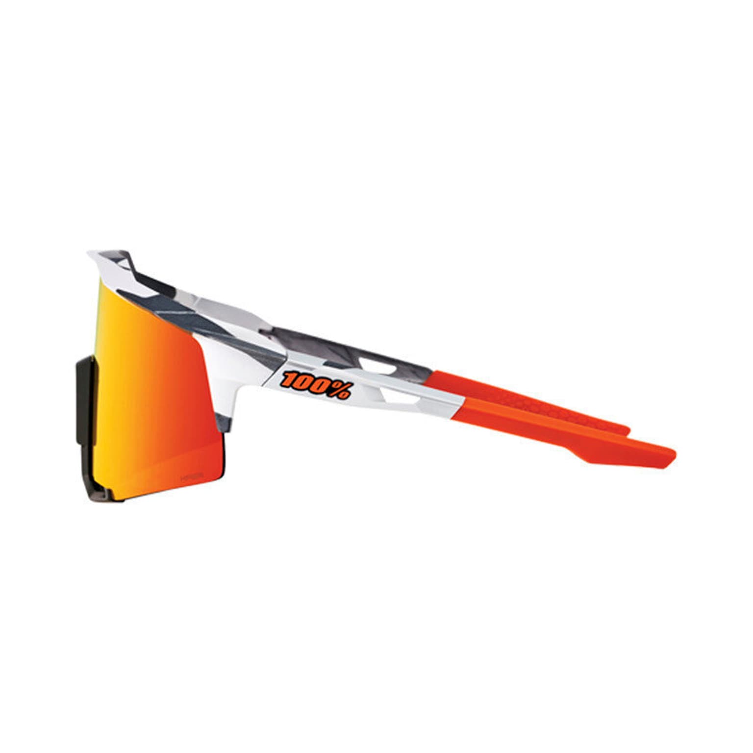 100% 100% Speedcraft Tall Occhiali sportivi arancione-scuro 5