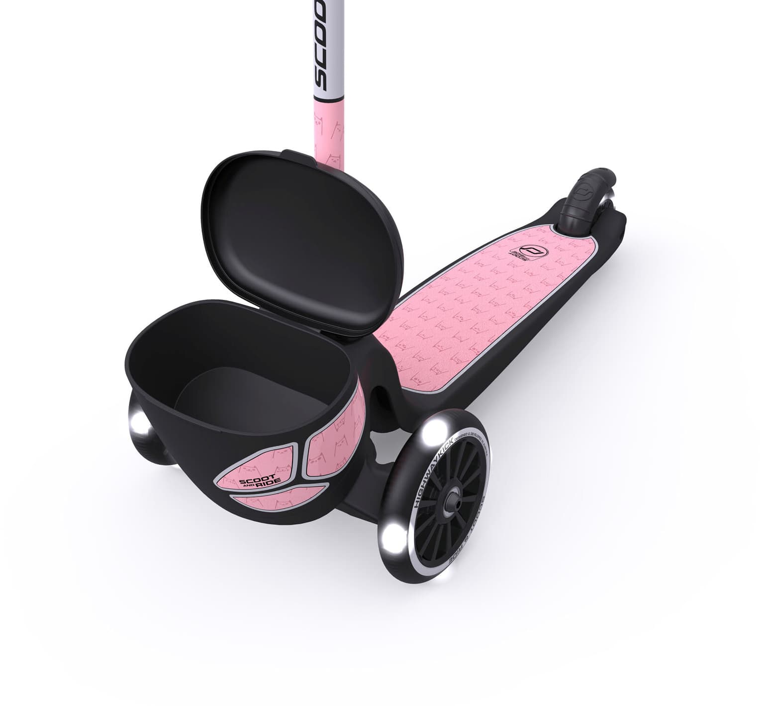 Scoot and Ride Scoot and Ride Highwaykick 2 Lifestyle reflective Rose Trottinettes 9
