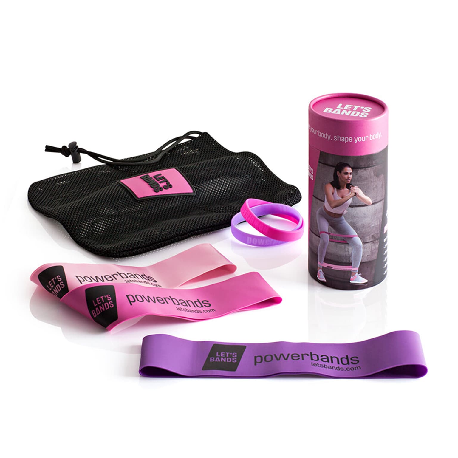Let's Bands Let's Bands Powerbands Set Lady Elastico fitness 1