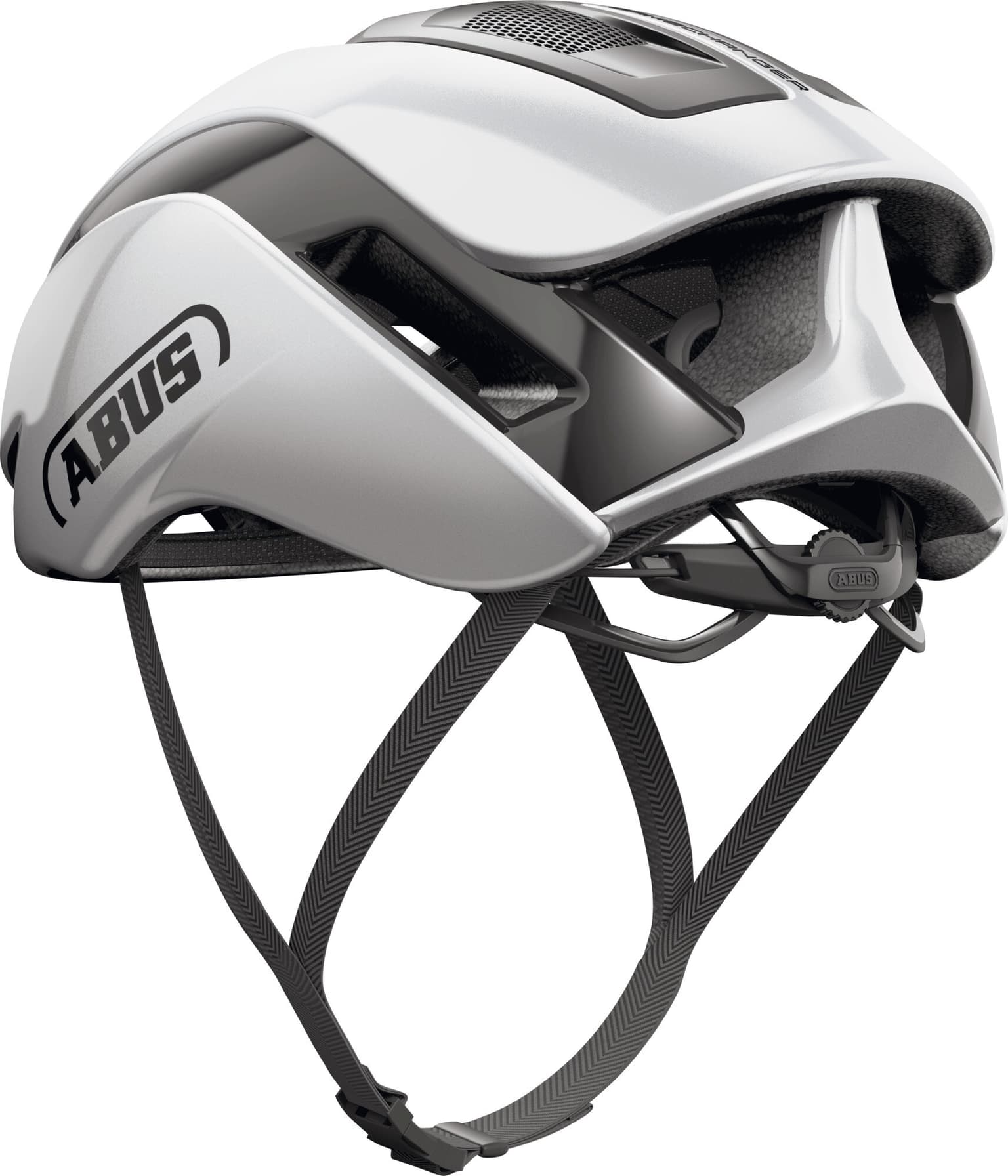 Abus GameChanger 2.0 Casco da bicicletta argento 2