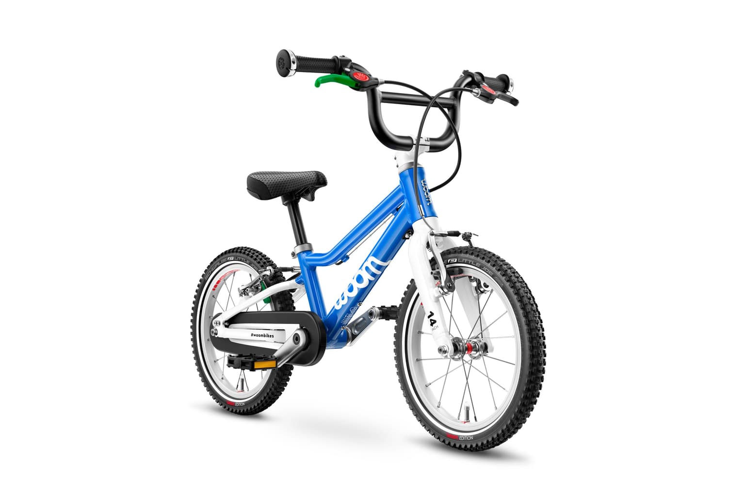 woom woom 2 14 Kindervelo blau 2