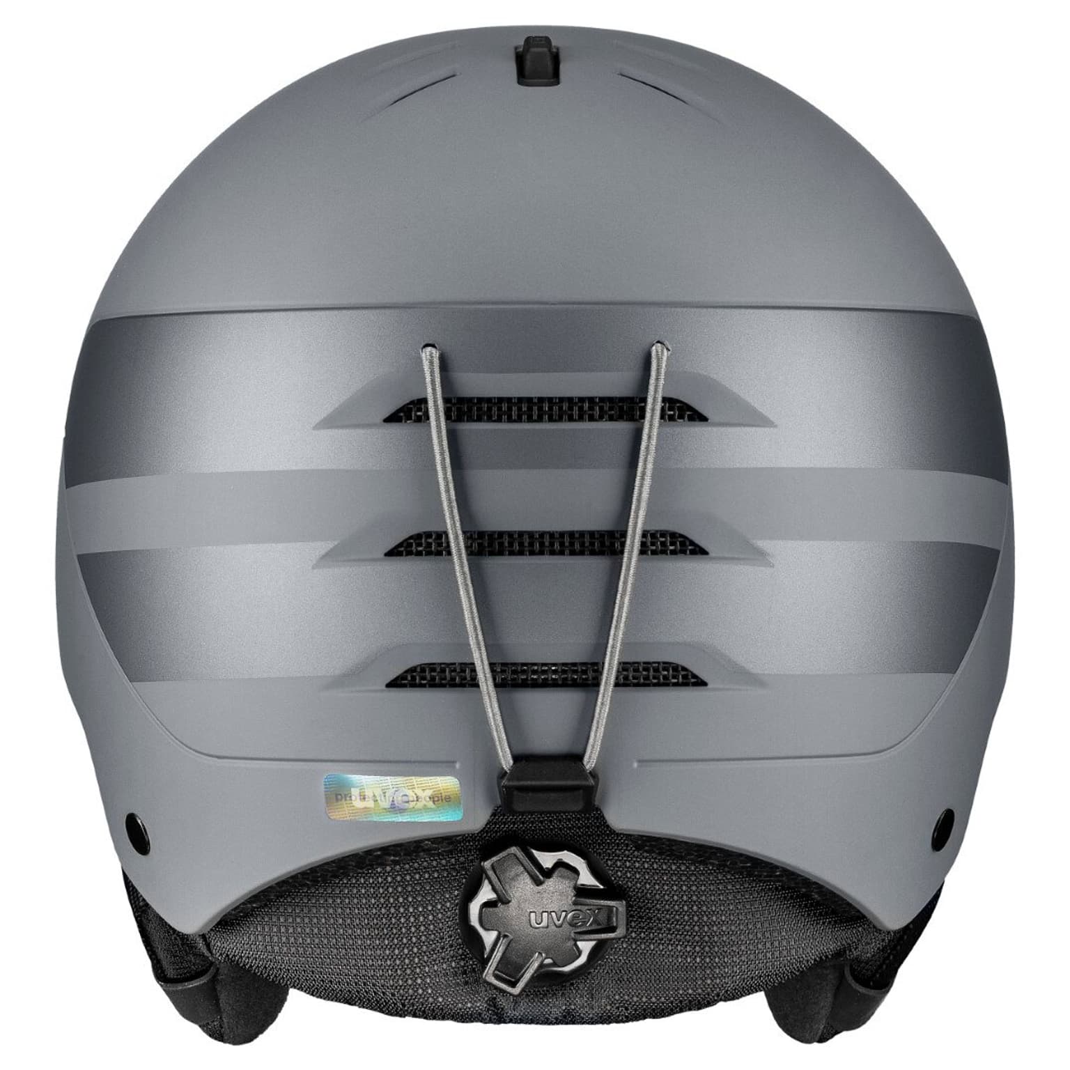 Uvex wanted Casco da sci grigio 3