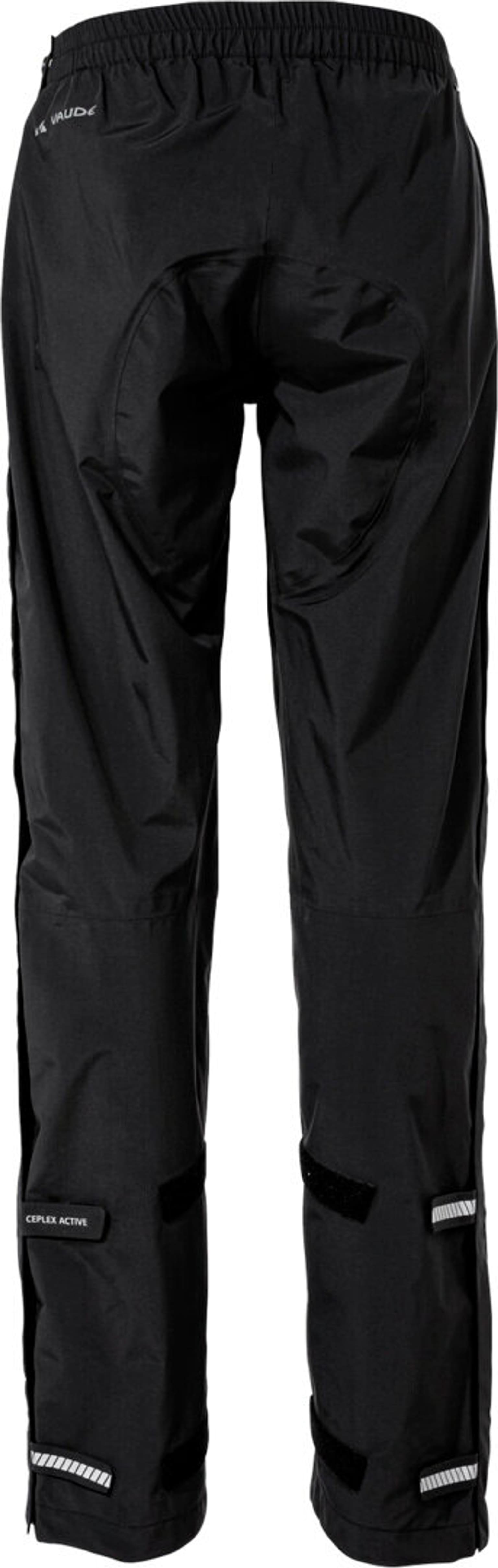 Vaude Yaras Rain Zip Pants IV Pantalon de pluie noir 2