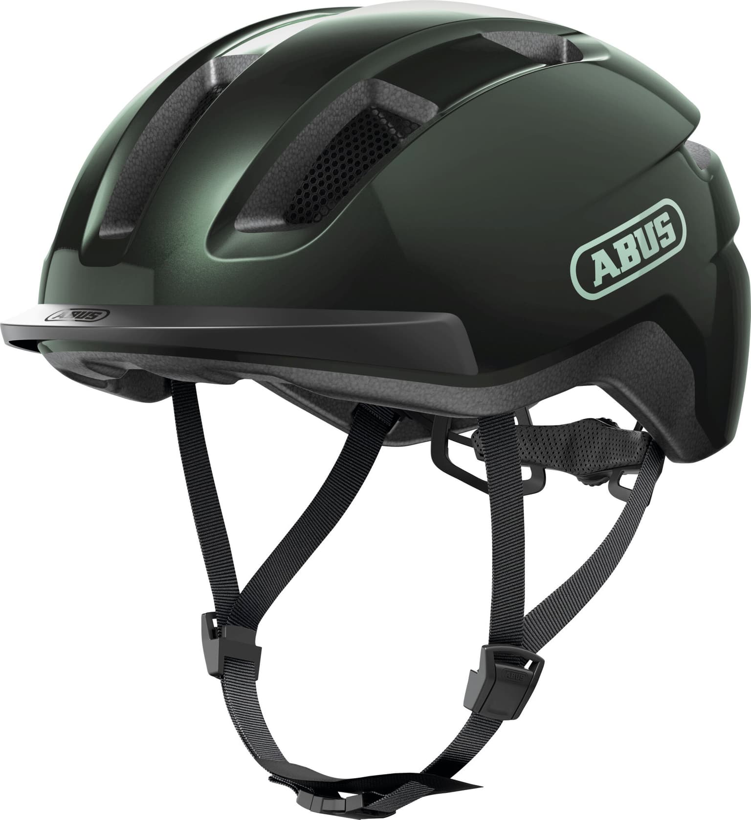 Abus PURL-Y Casco da bicicletta verde scuro 1