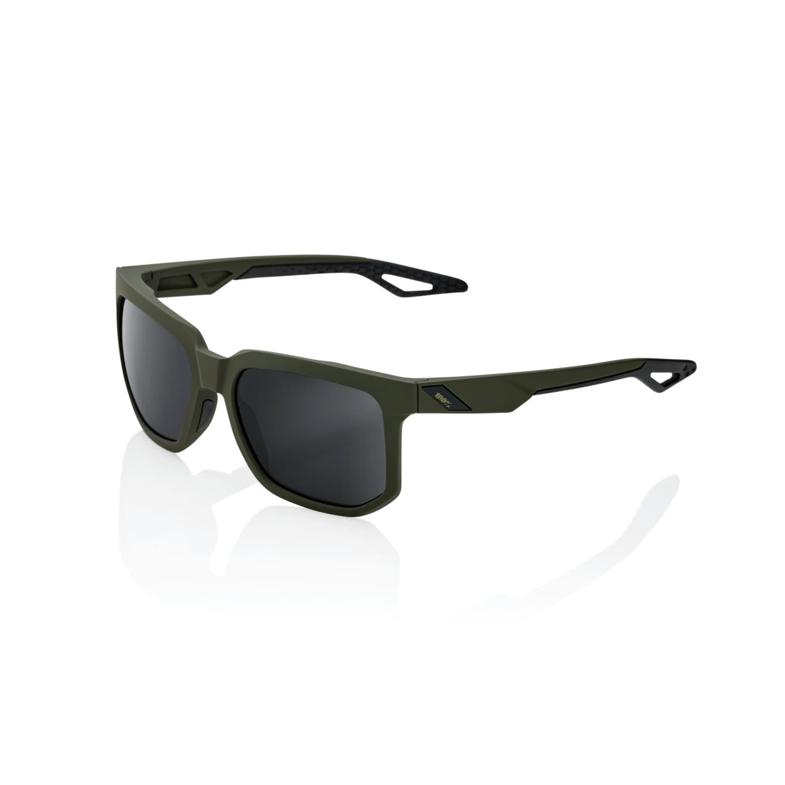 100% 100% Centric Sportbrille verde-scuro 1