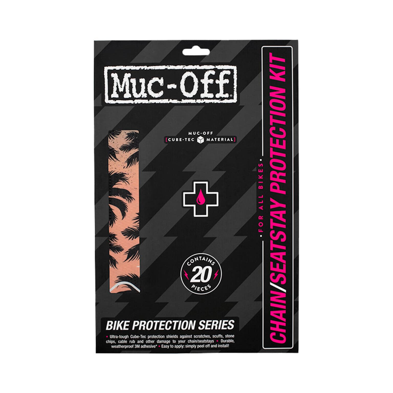 MucOff MucOff Chainstay Protection Kit Film de protection turquoise 2