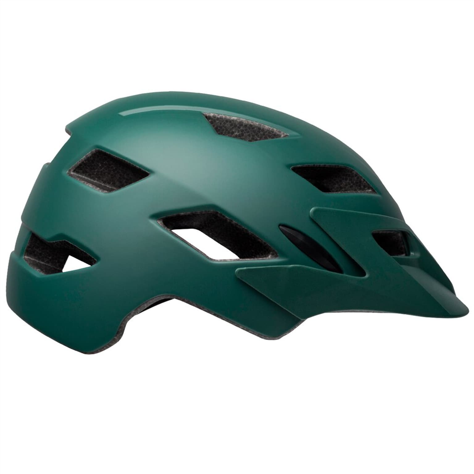 Bell Sidetrack Child Casque de vélo vert foncé 1